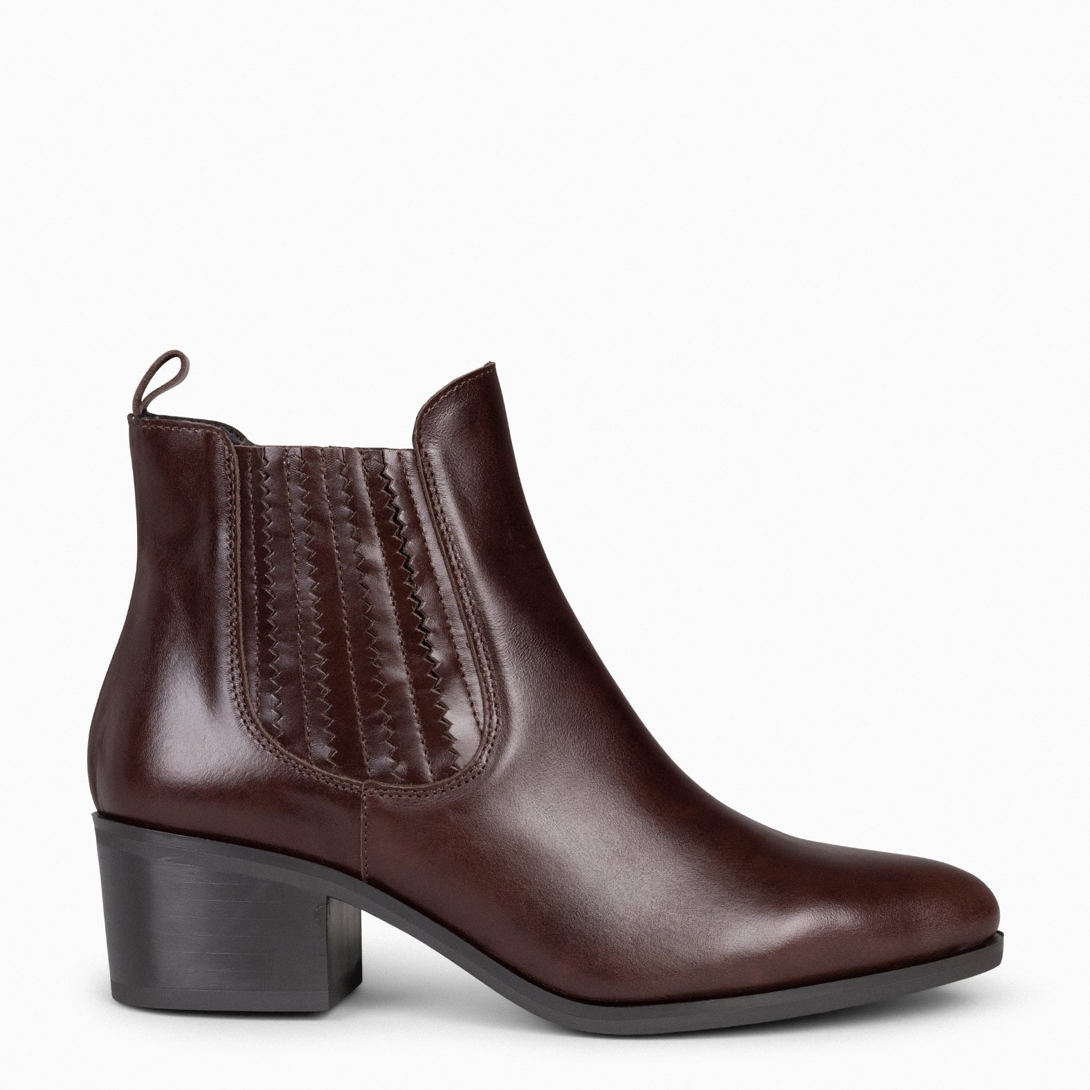 SHELLY – Chelsea Boots pour femme MARRON