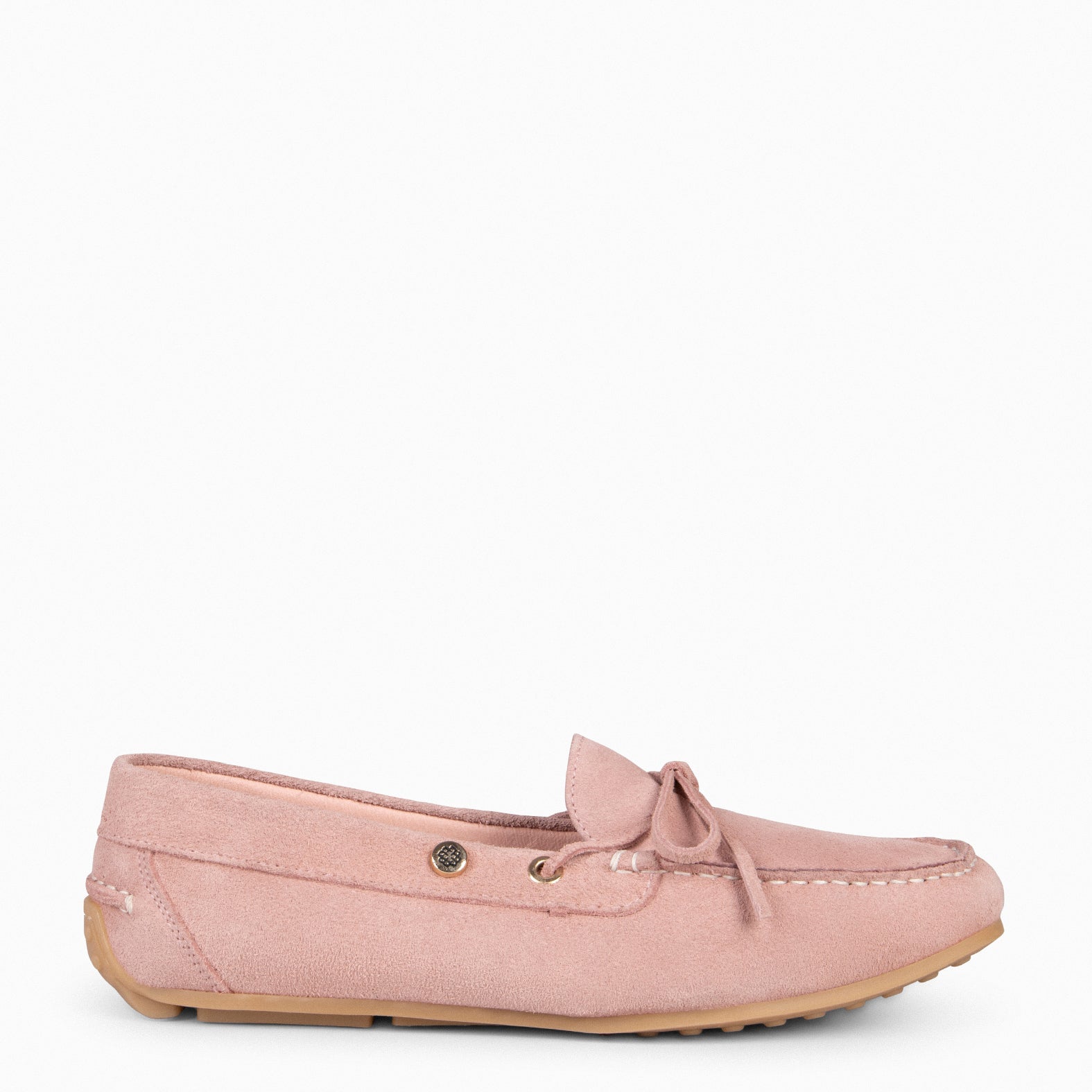 LACE – PINK moccasins with removable insole