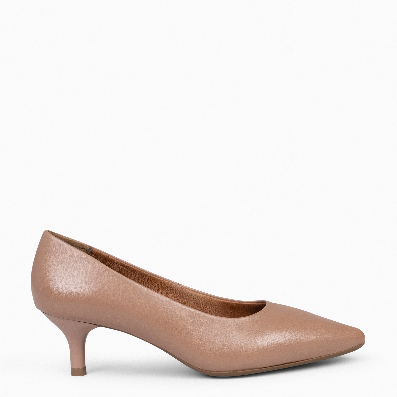 URBAN KITTEN - Zapatos de tacón de chupete de napa en NUDE