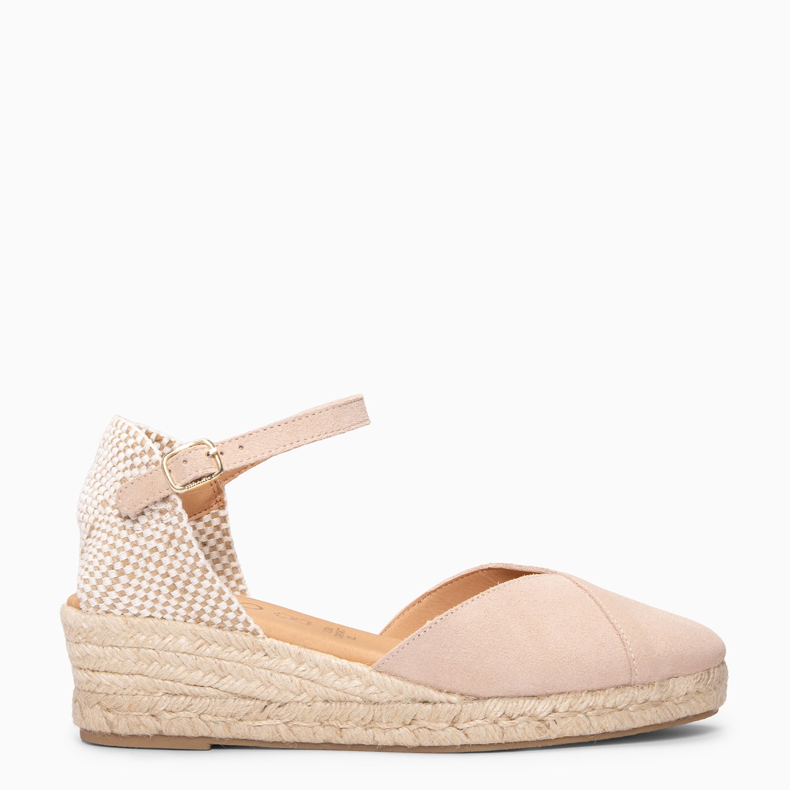 ICA - Cuñas de esparto bajas ROSA CLARO