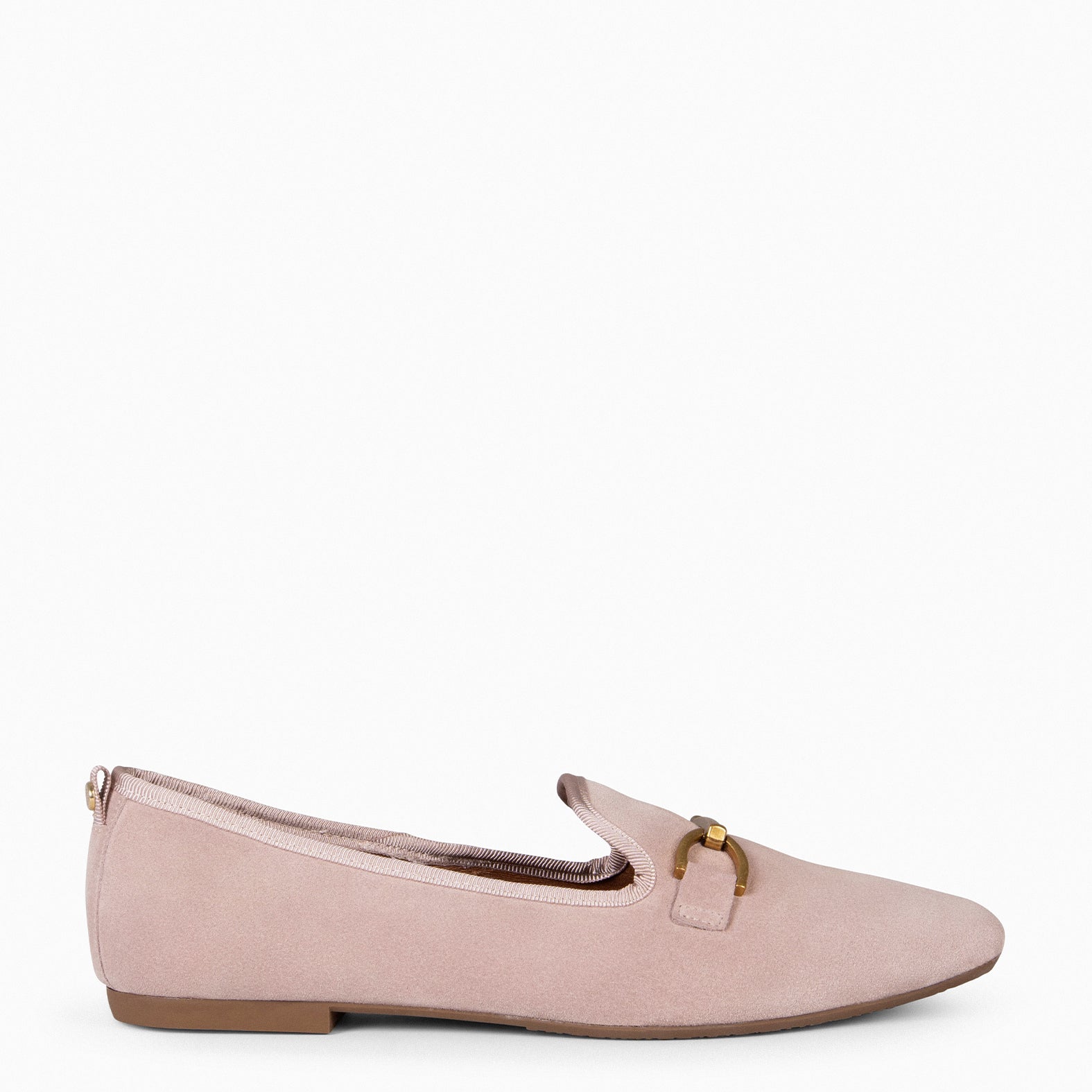 SLIPPER – NUDE Mocassins with low heel