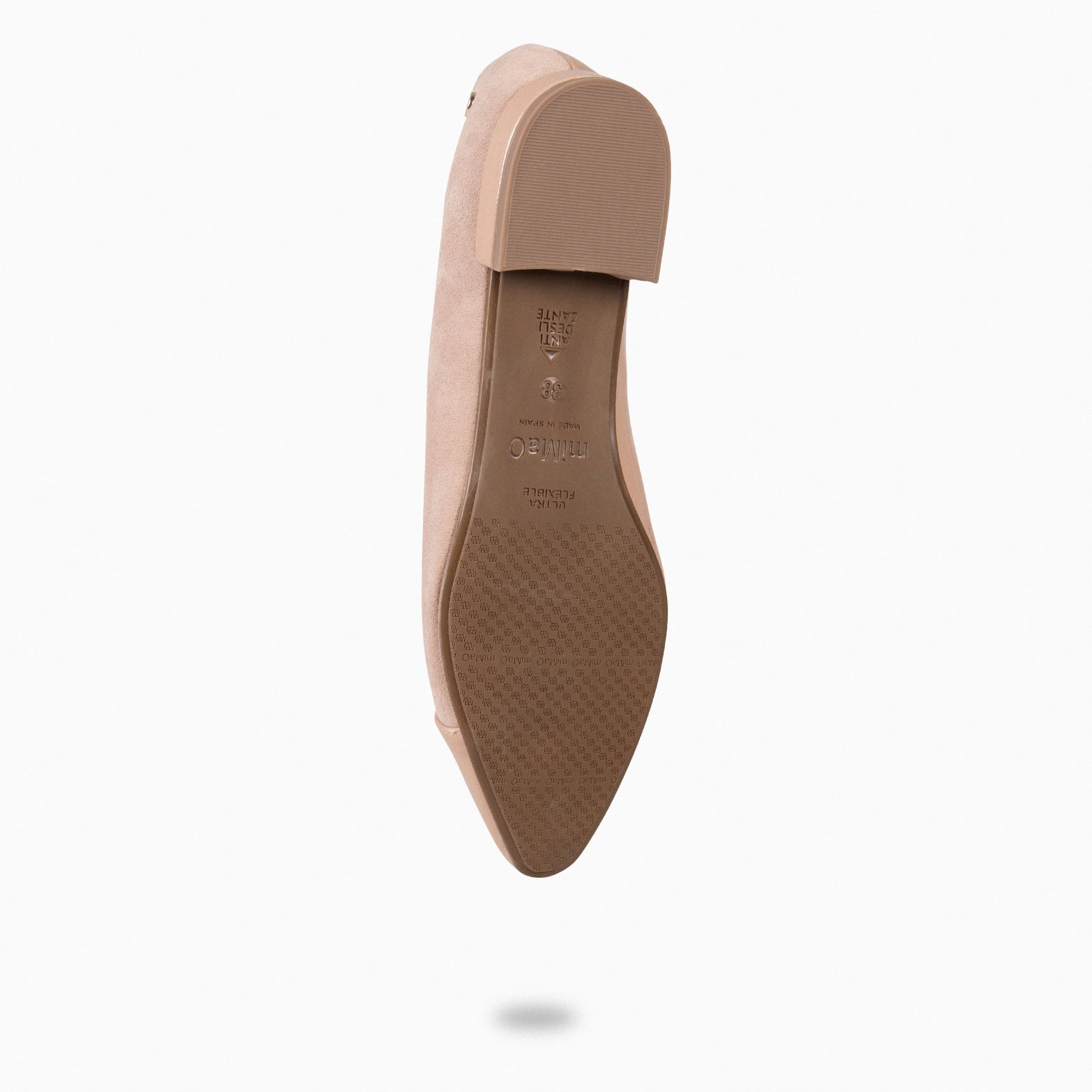 KATE – NUDE Low Heel Ballerinas