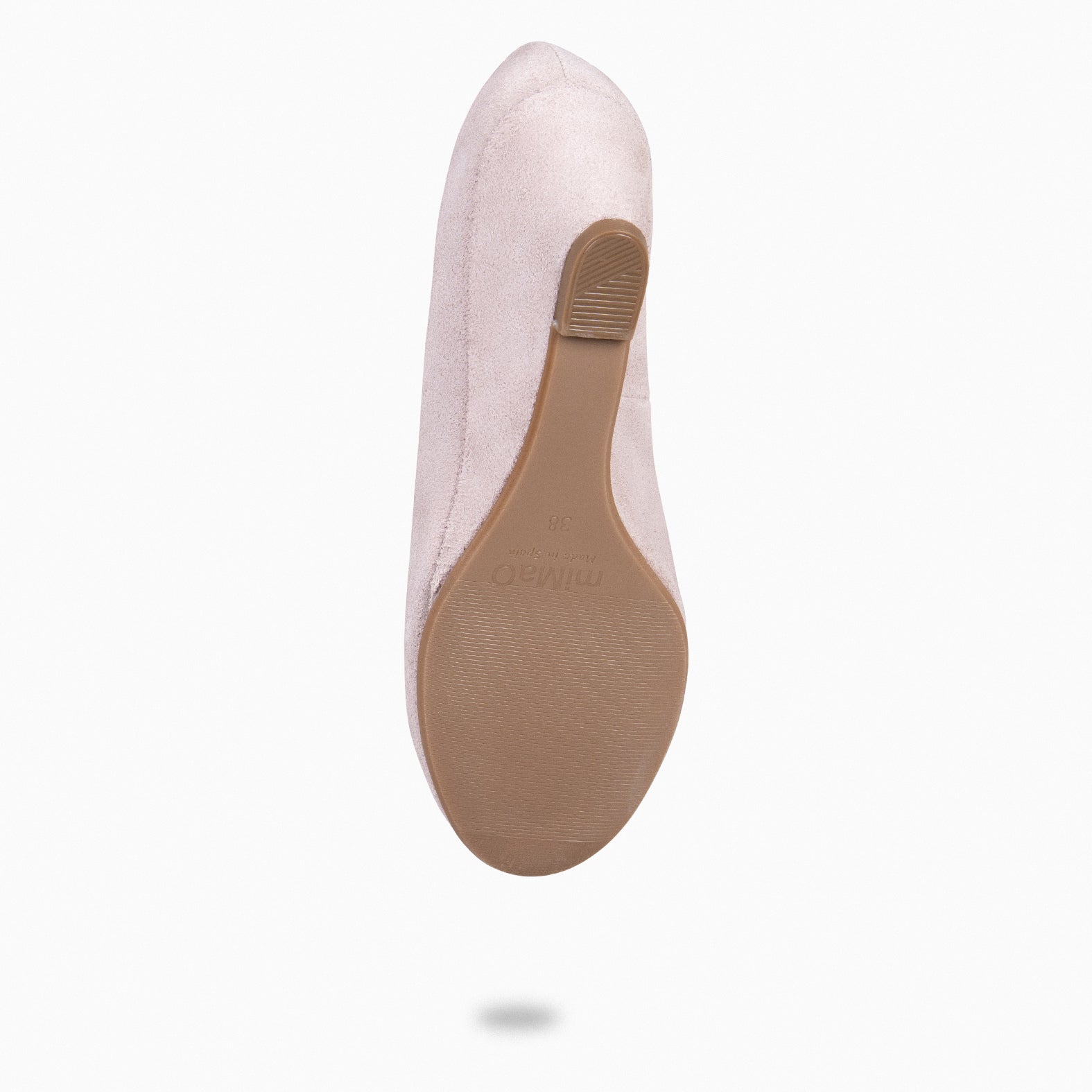 WEDGE ROUND – NUDE Shoes with wedge 