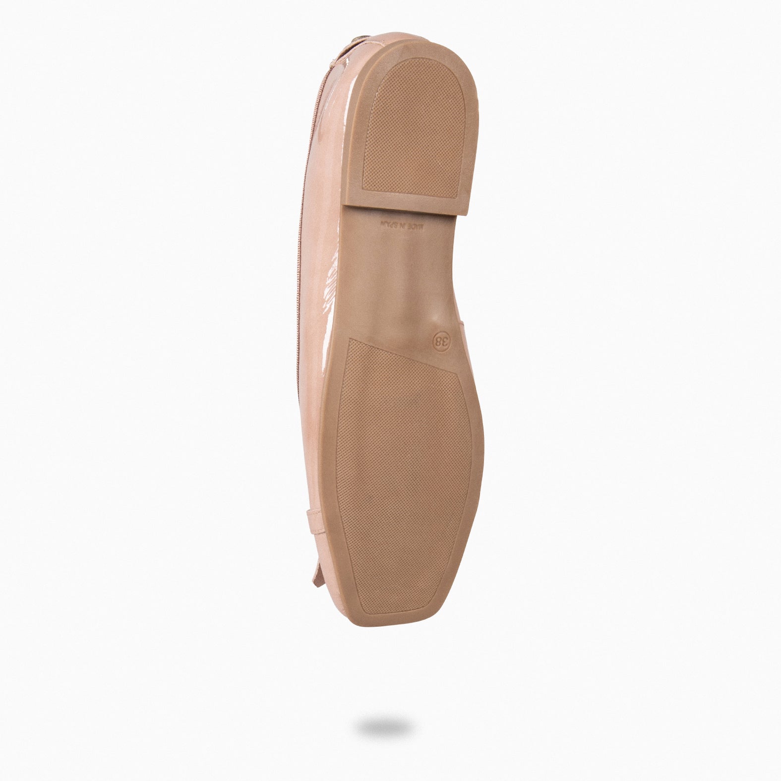 ZOY – NUDE SQUARE TOE BALLERINA