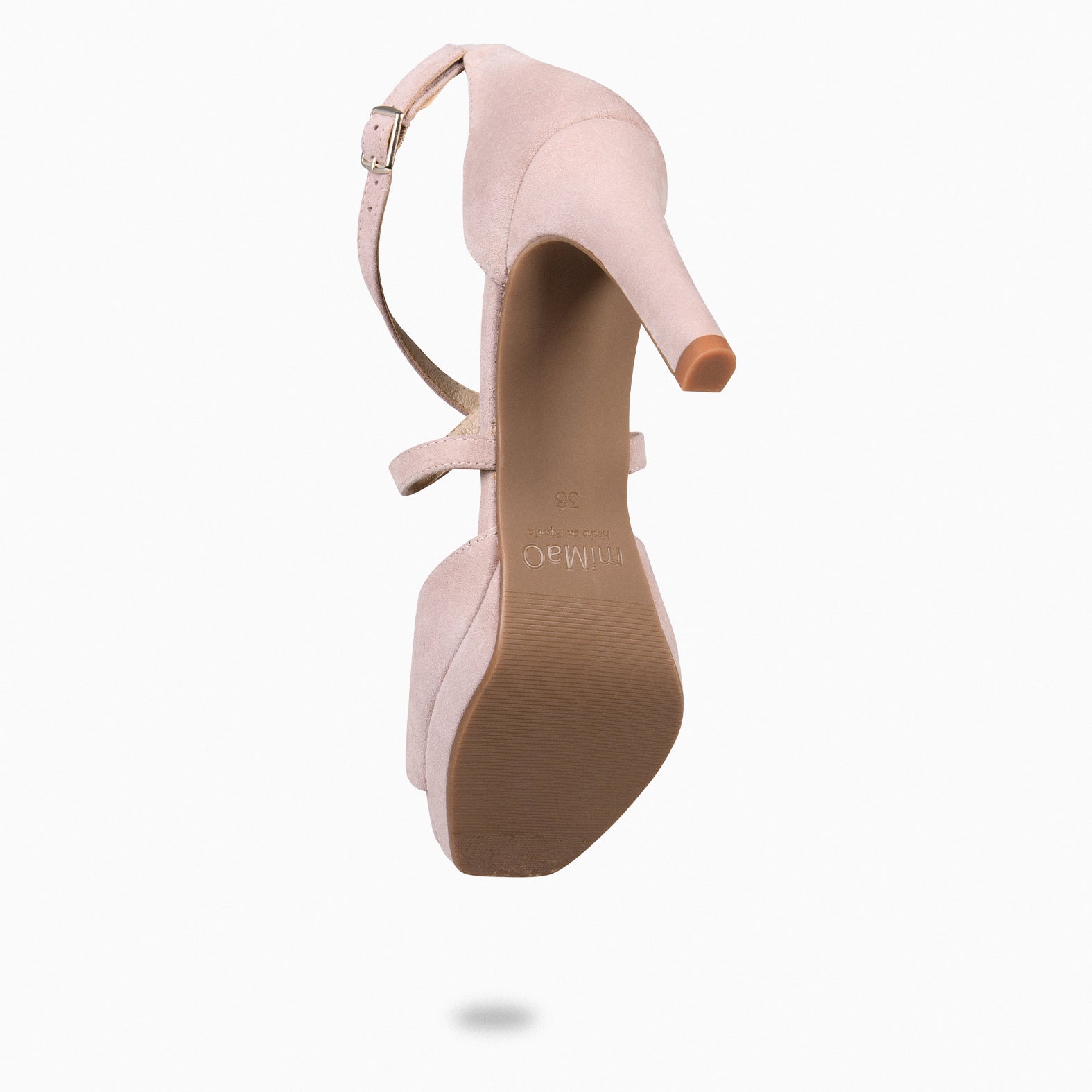 ROSSA - NUDE party sandals with heel