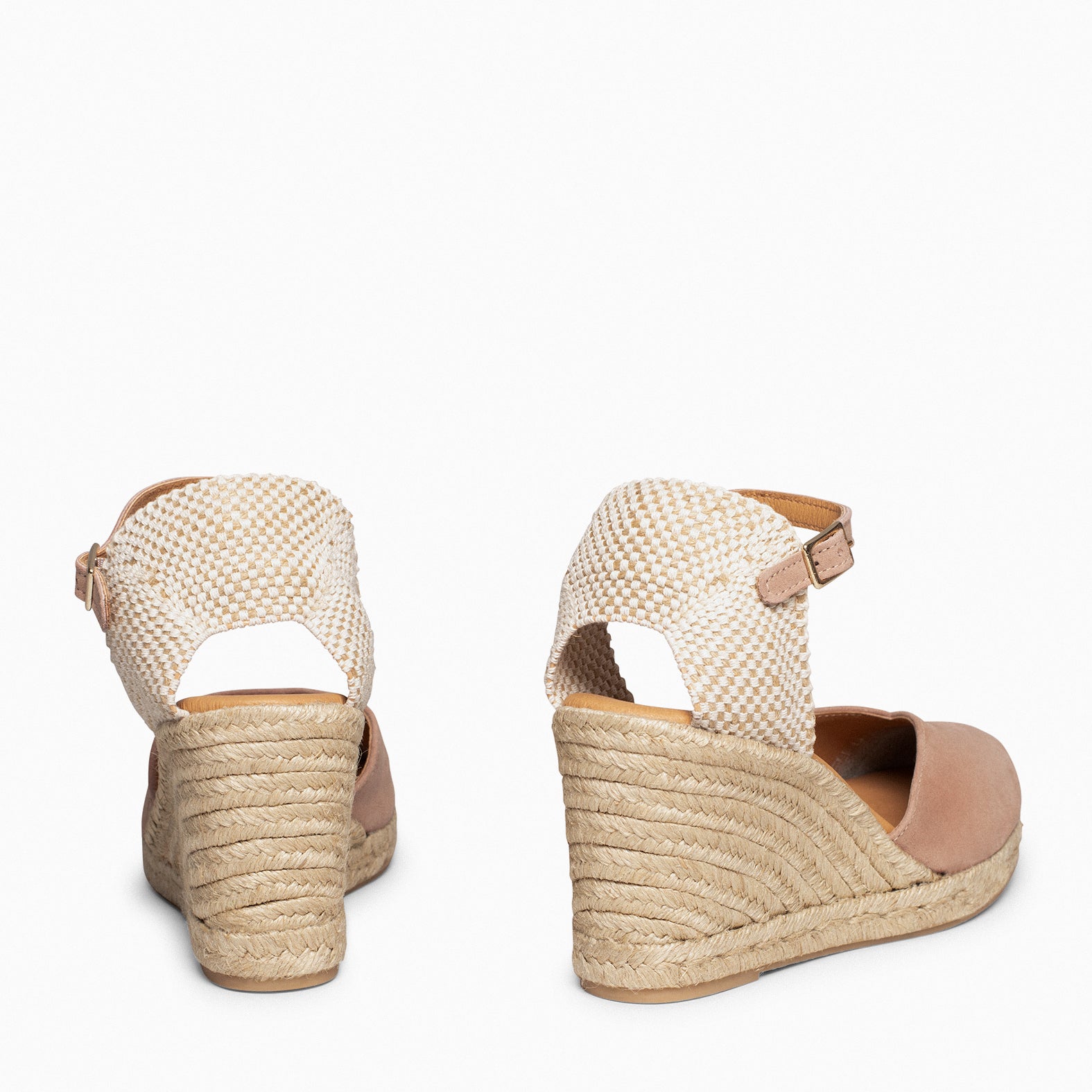 NERJA – Cuñas altas de esparto NUDE