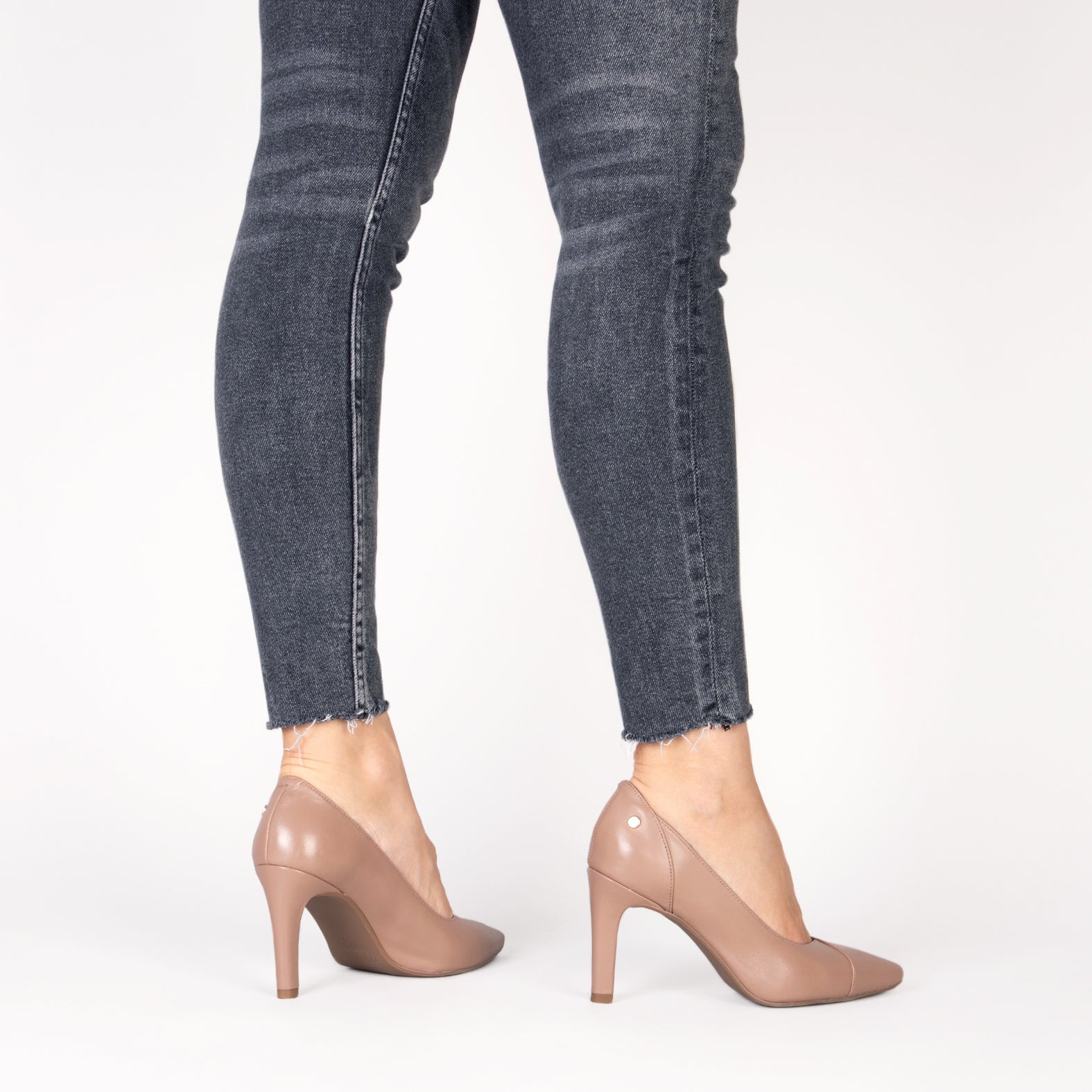 GLAM – Zapatos elegantes de tacón alto NUDE