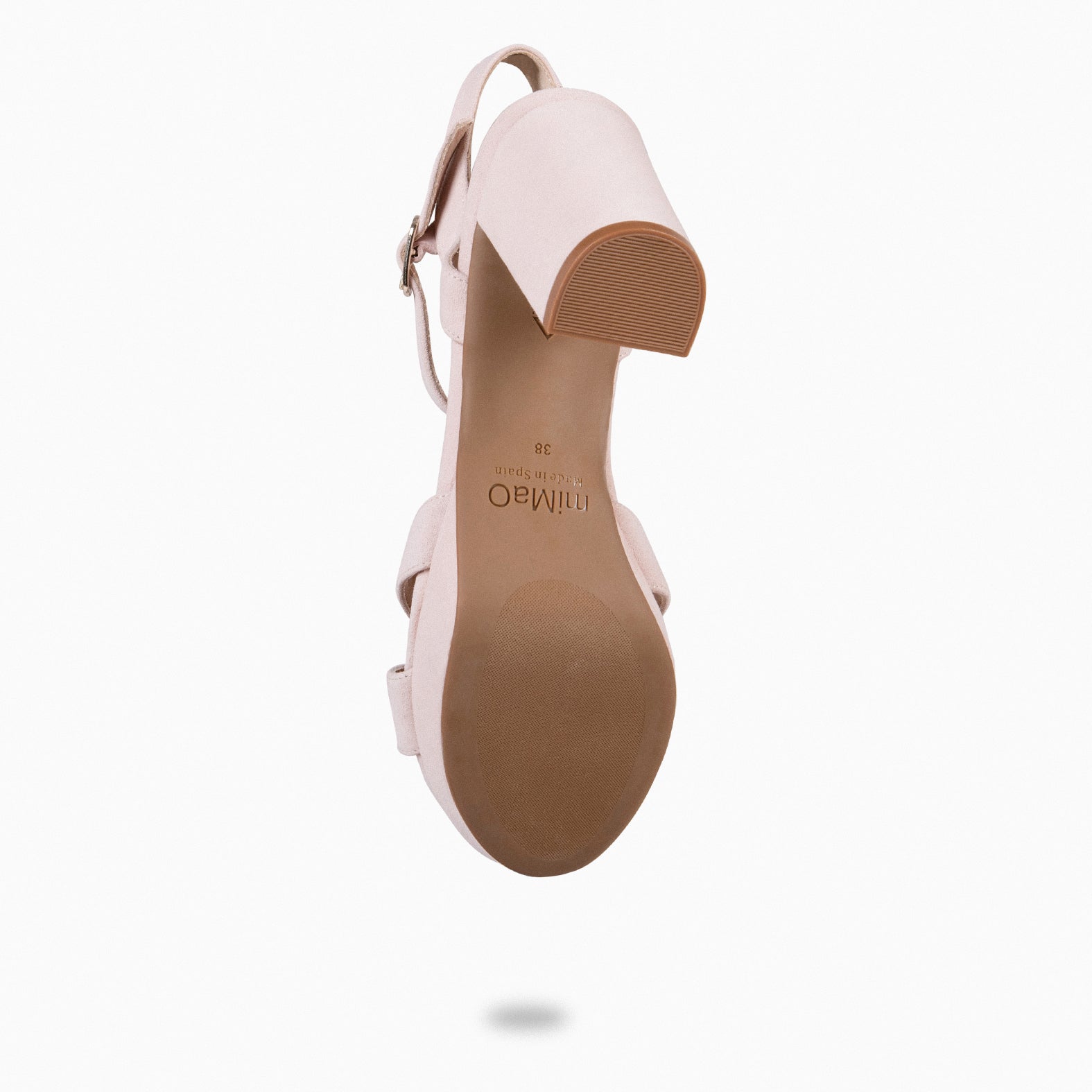 PARIS – NUDE  high heel sandal with platform
