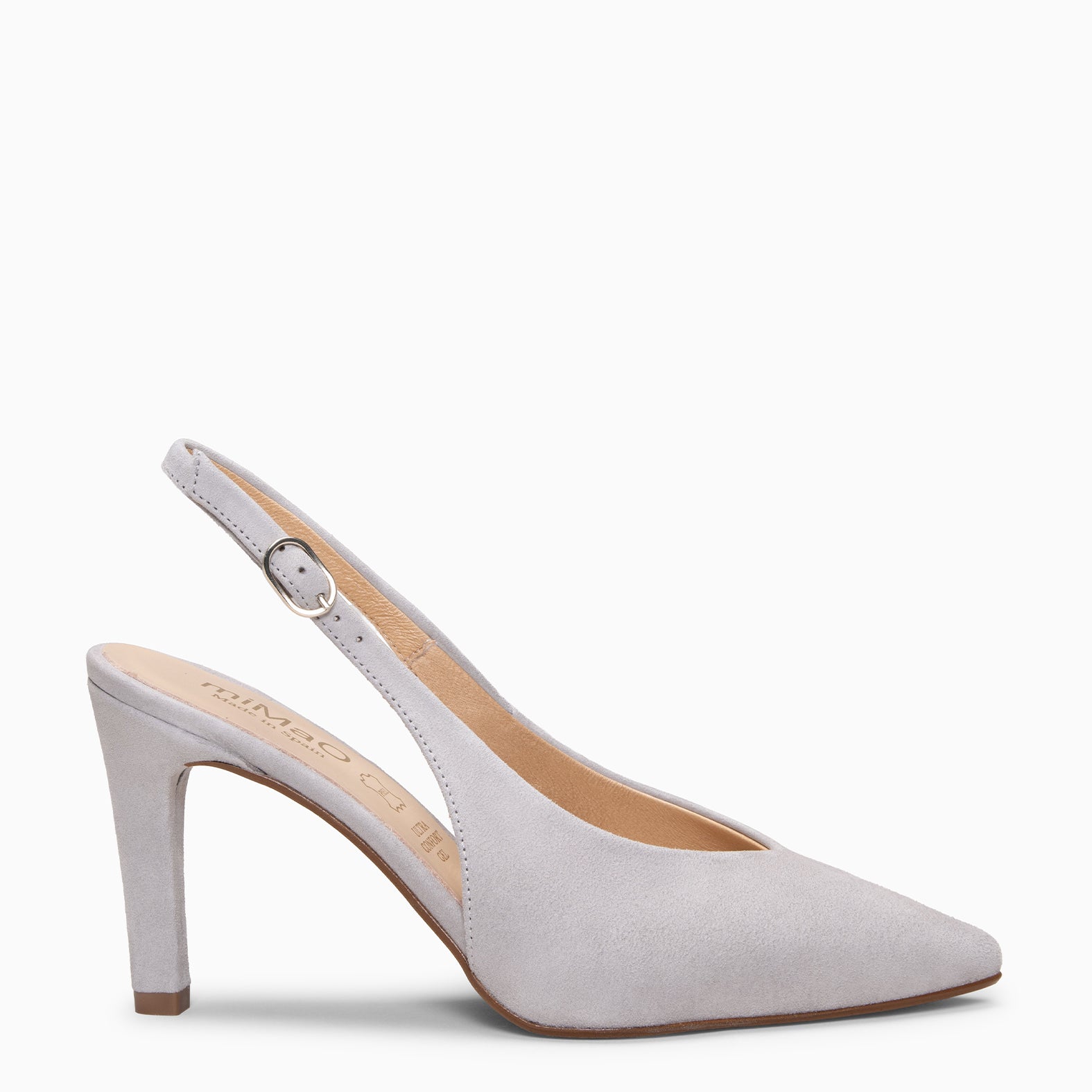 CECILIA - Destalonado de tacón alto GRIS - miMaO ®