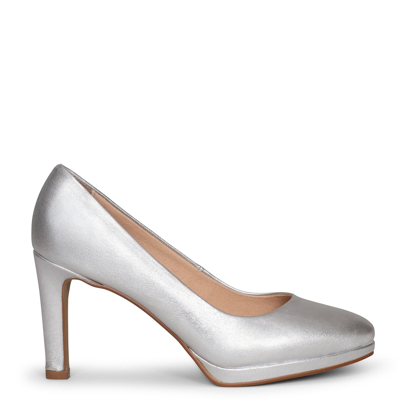 Silver High Heels With Heart Decoration | SHEIN ASIA