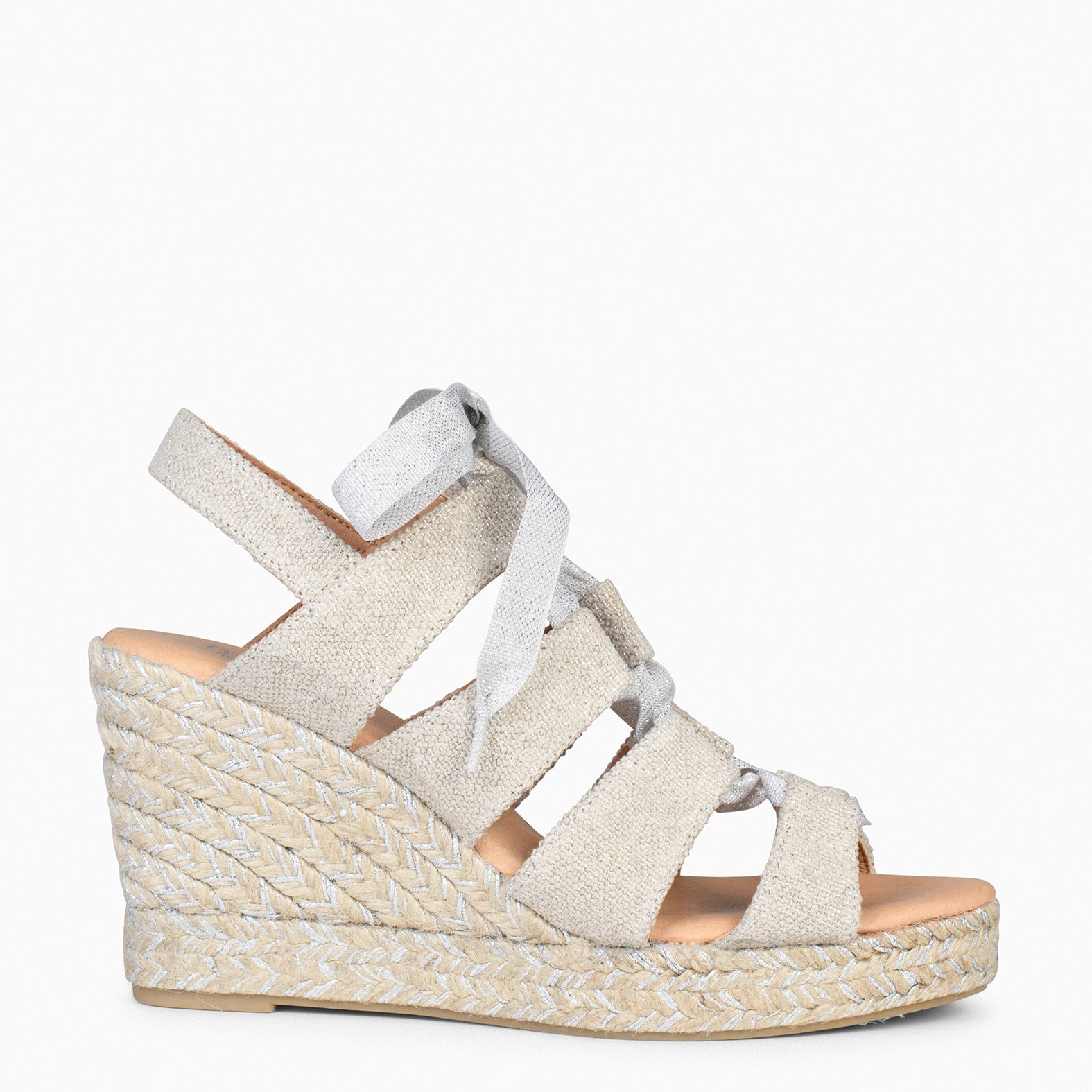 White wedge hot sale espadrilles sandals