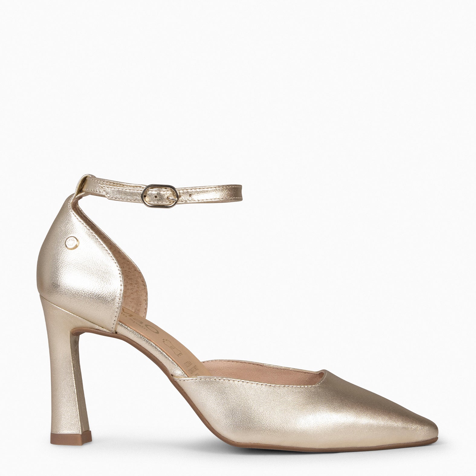 AINHOA – GOLDEN elegant heels