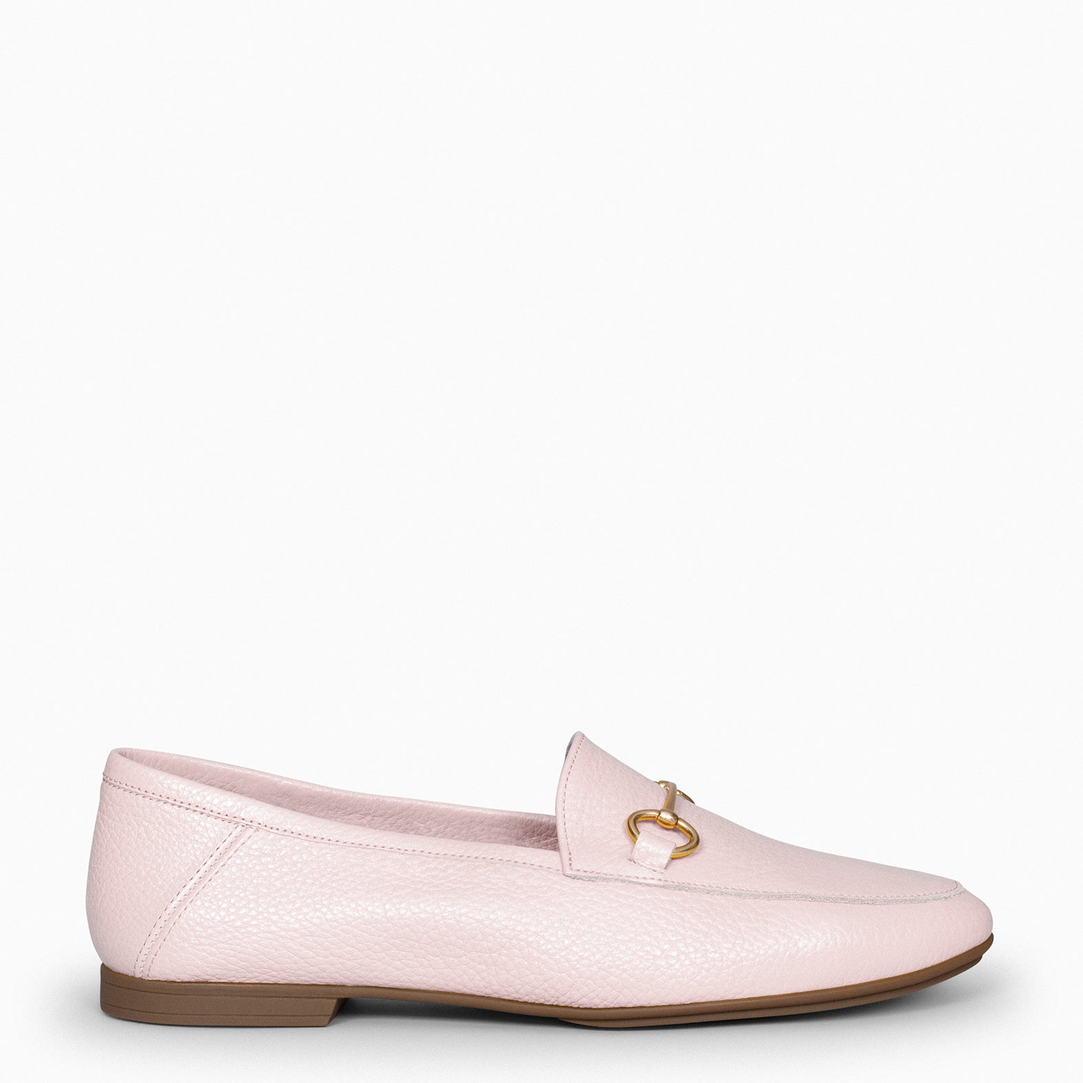 STYLE – PINK moccasins with horsebit