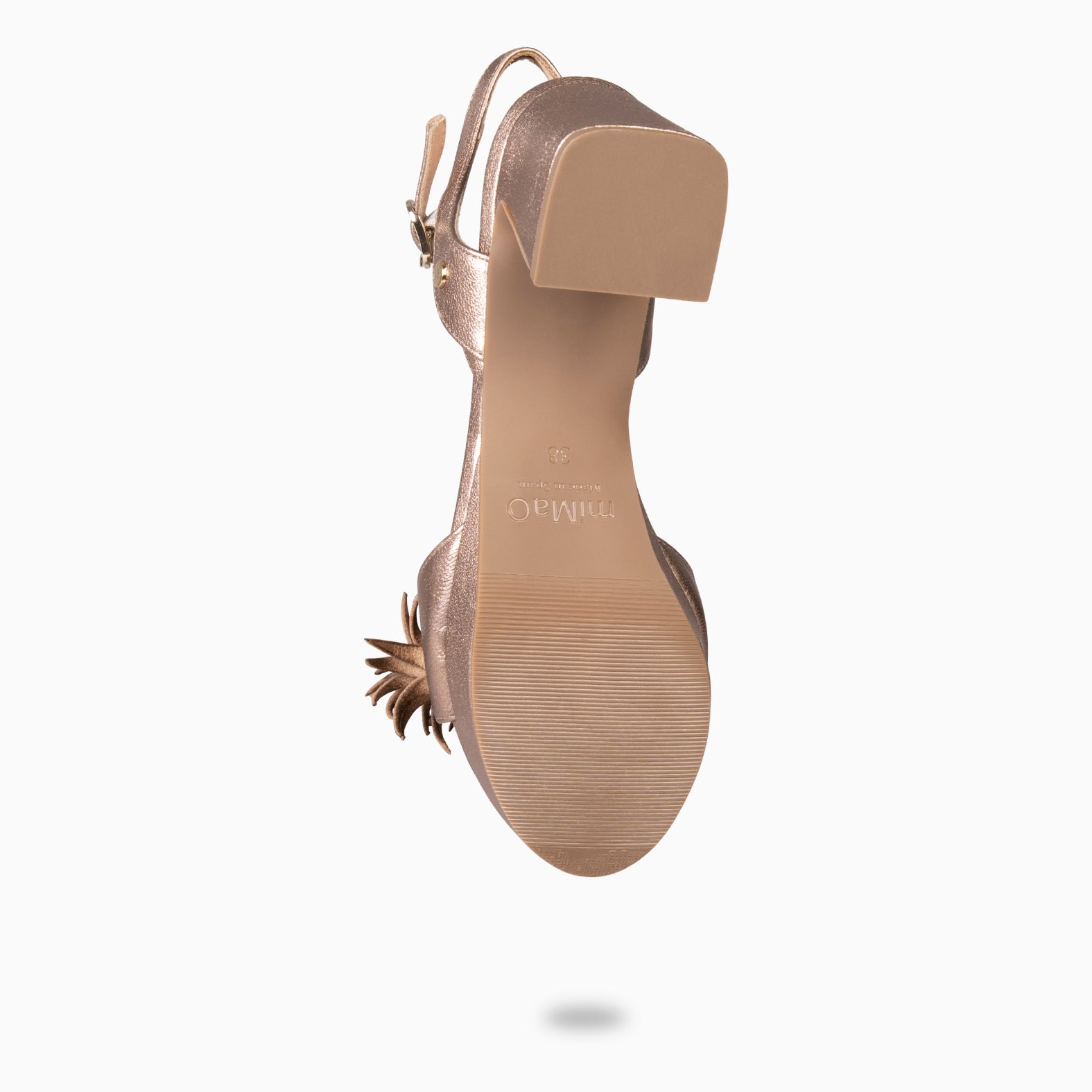 POMPÓN - Sandalias de tacón de vestir ROSE - miMaO ®