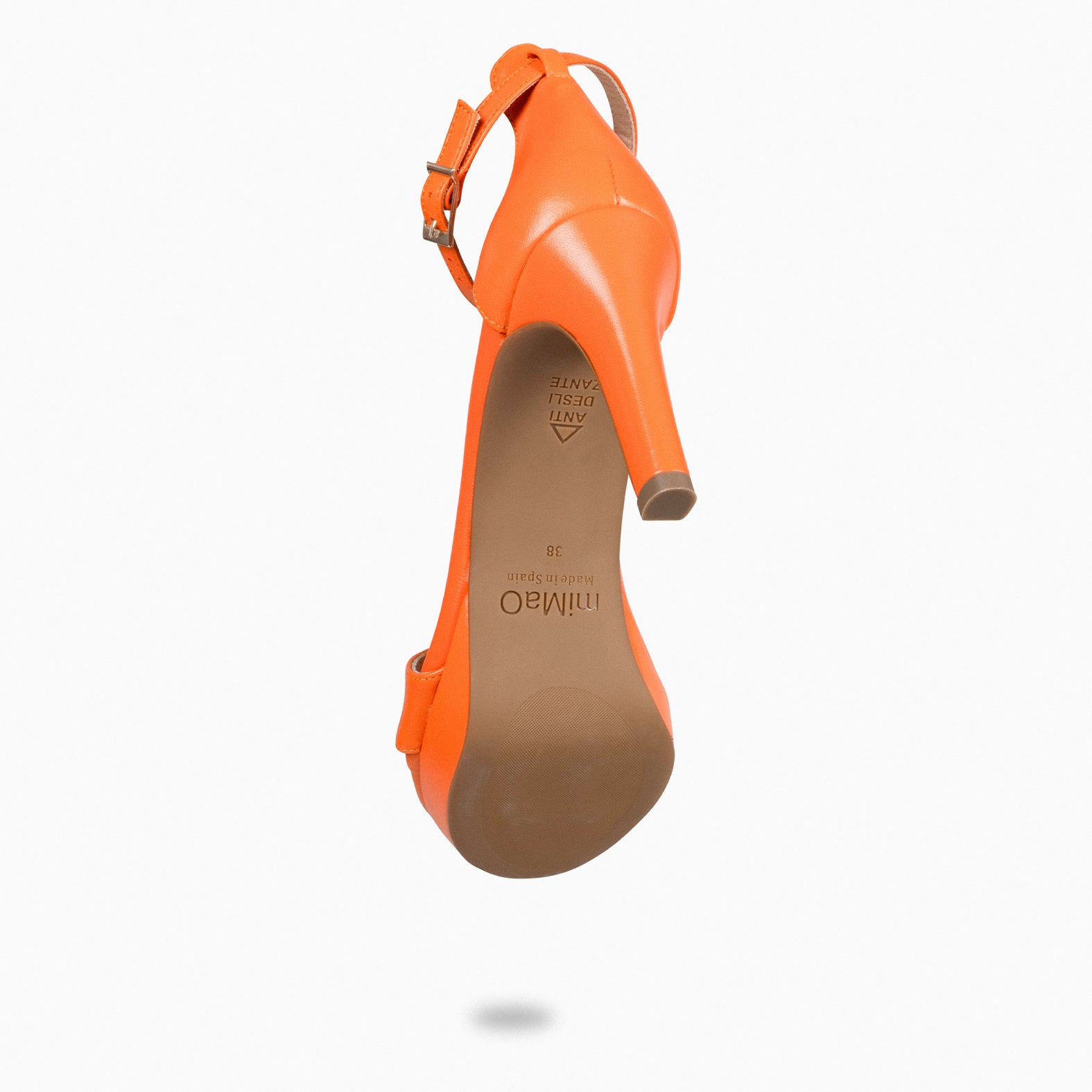 PARTY – ORANGE high-heeled platform sandals
