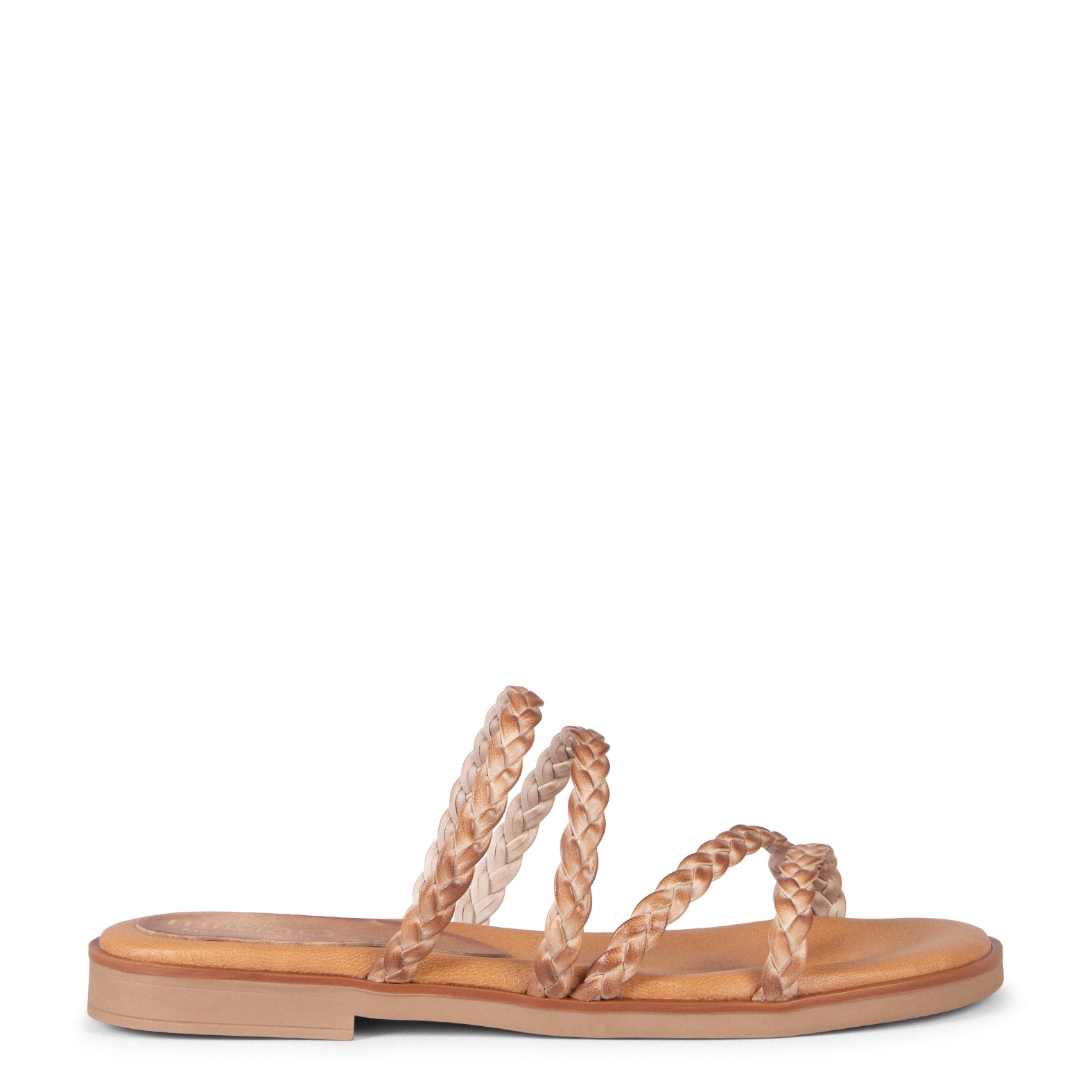 HIDRA – TAUPE Braided Sandals