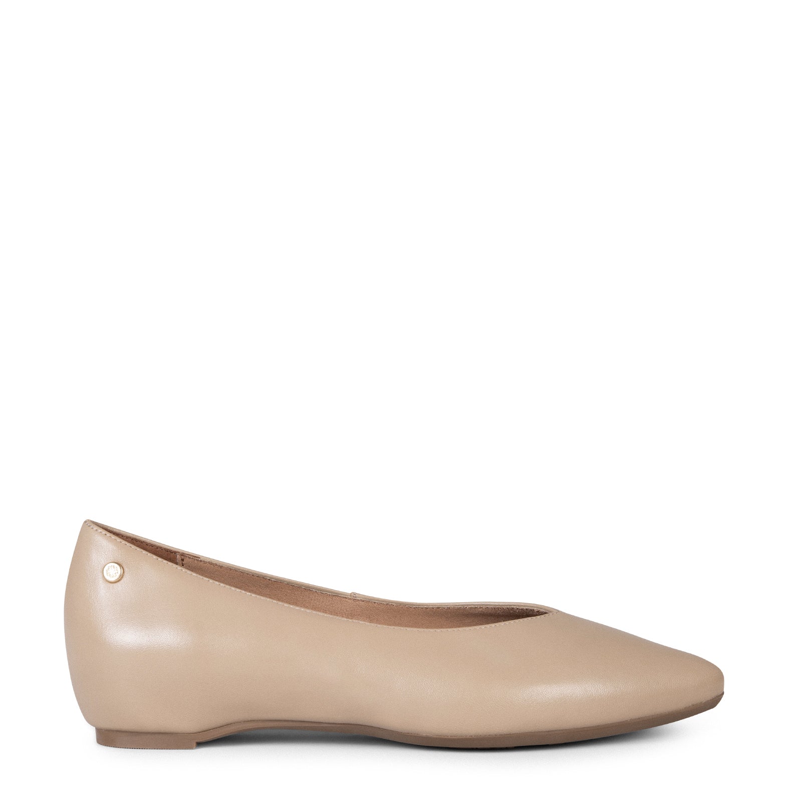 URBAN WEDGE – TAUPE shoes with hidden wedge