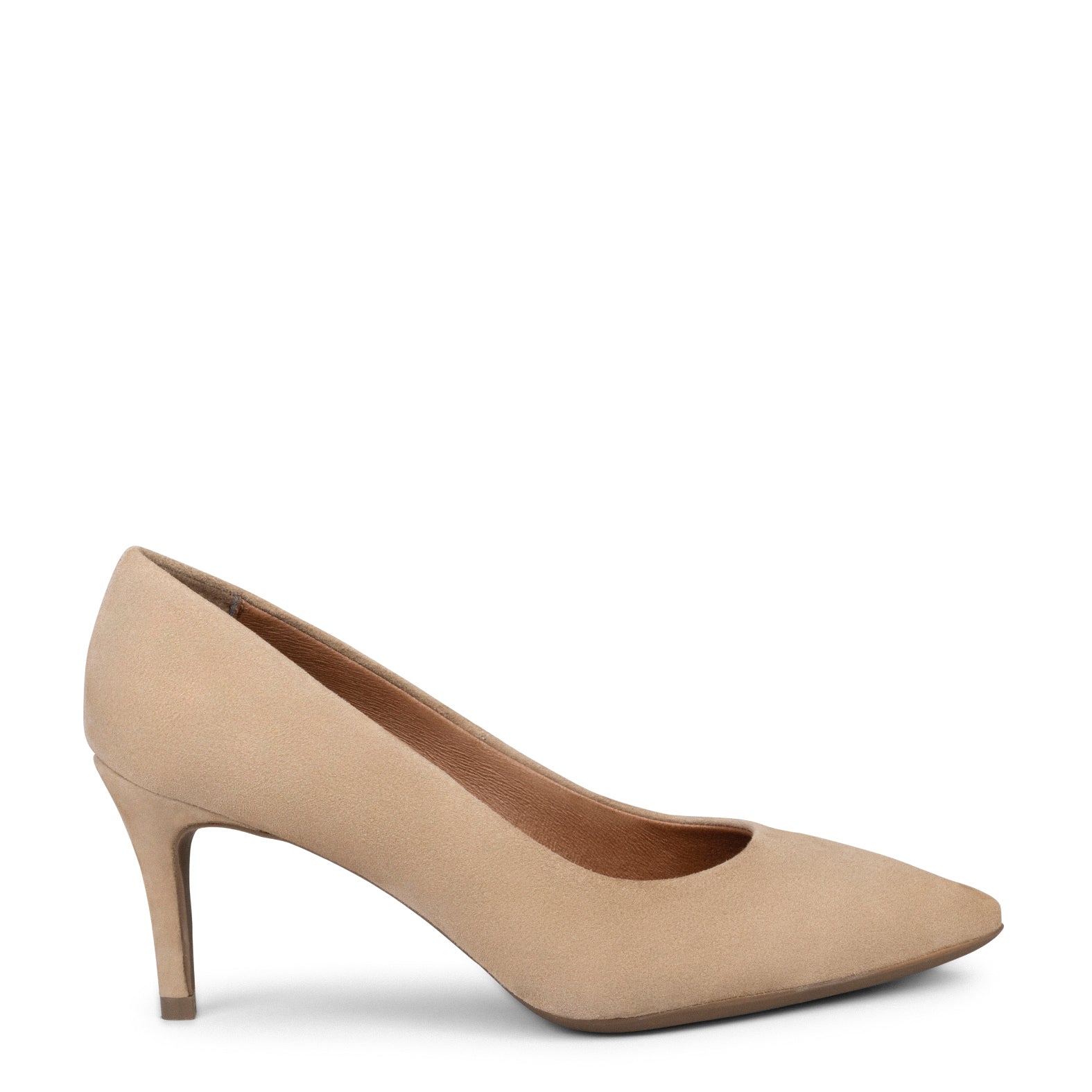 STILETTO - Zapatos de tacón fino en ante TAUPE