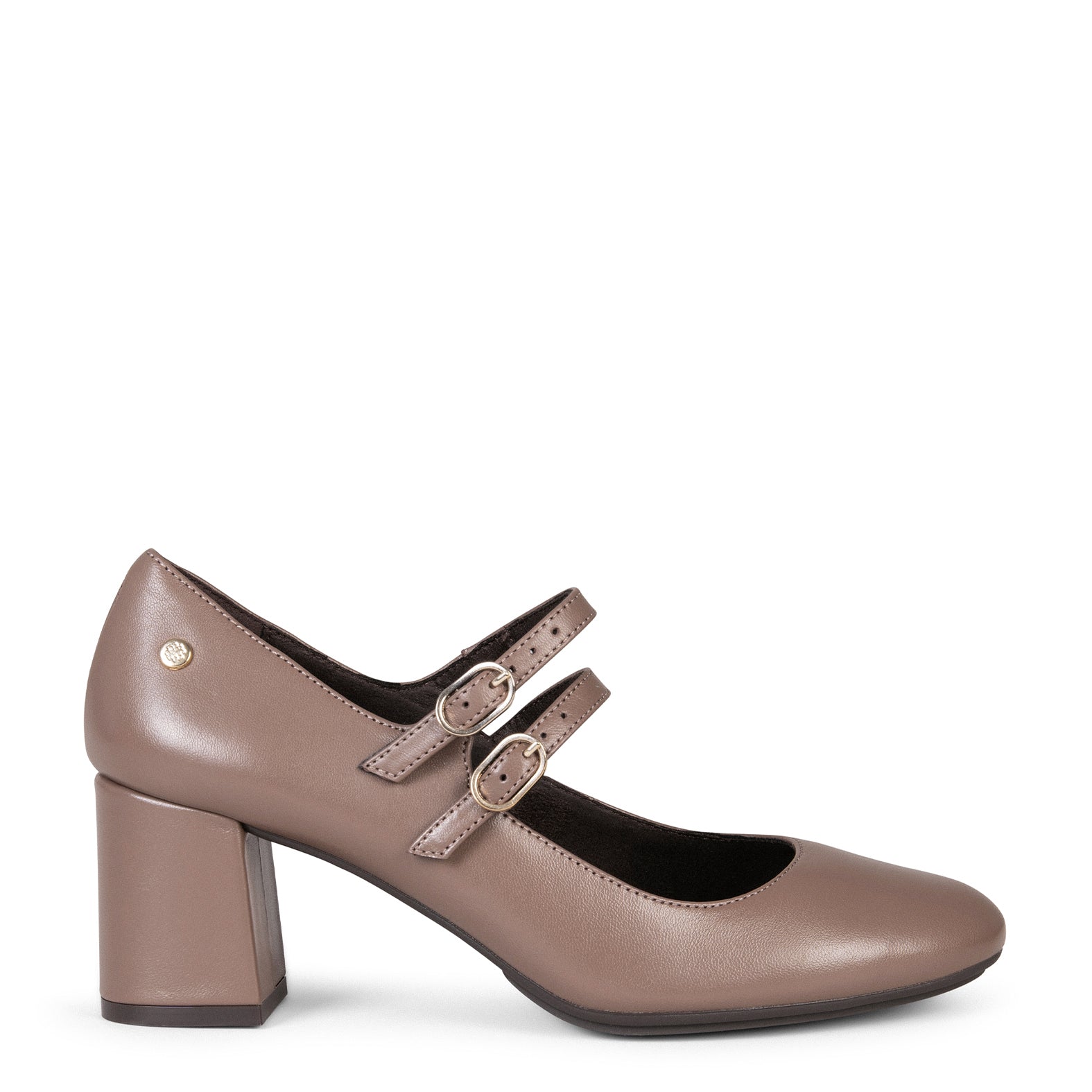 GEMA – TAUPE Mary-Jane with strap 