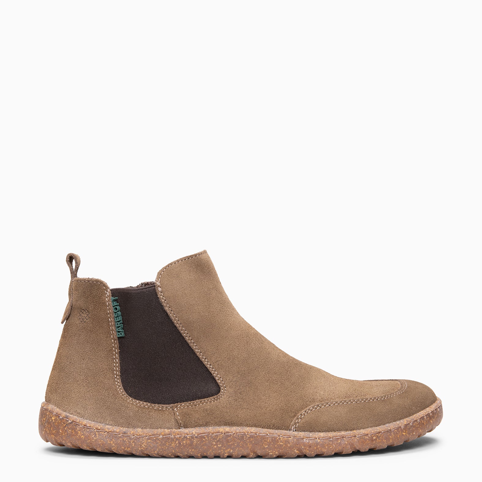 RAIN - Botines Chelsea de ante hidrófugo TAUPE