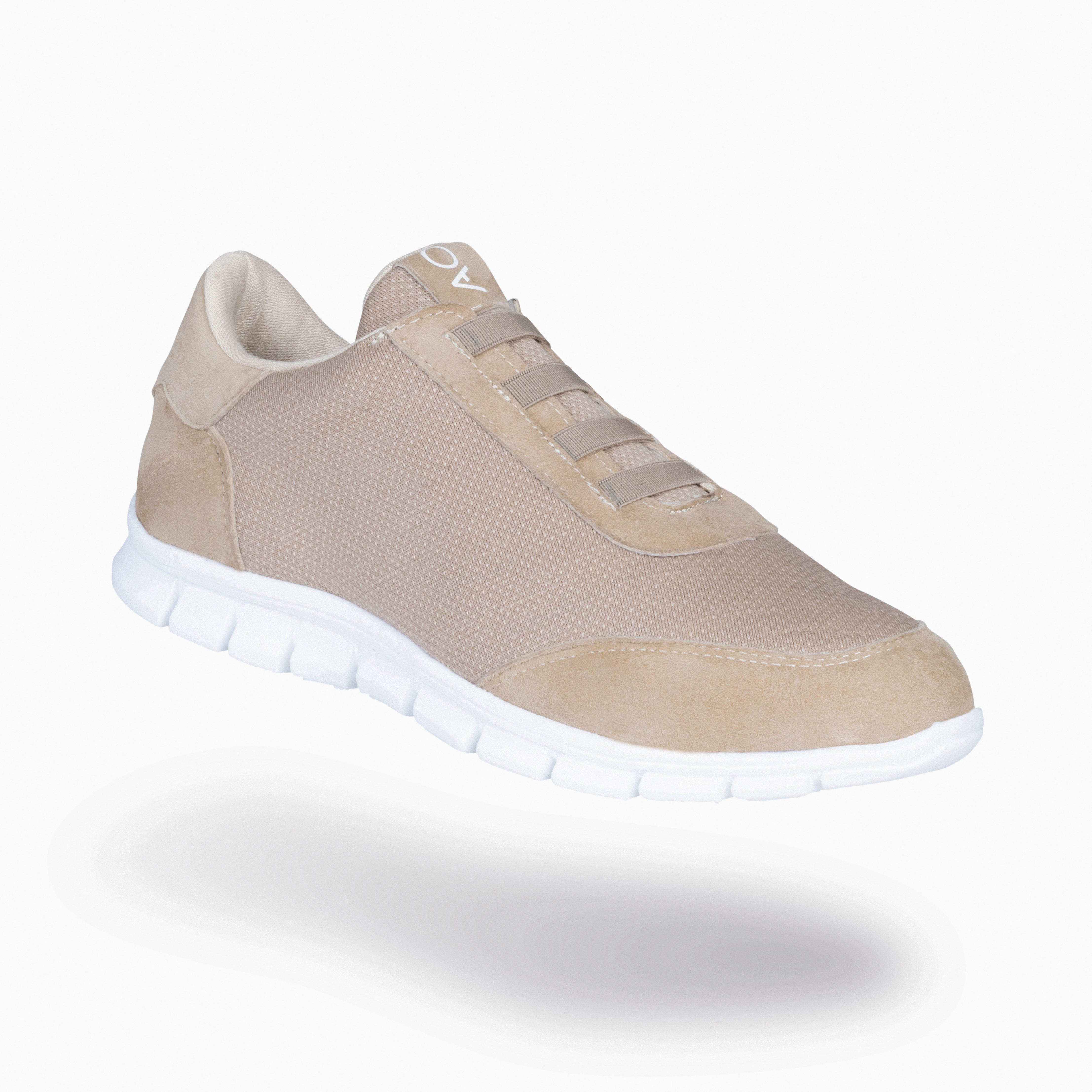 LIGHT – Baskets de running pour Femme TAUPE