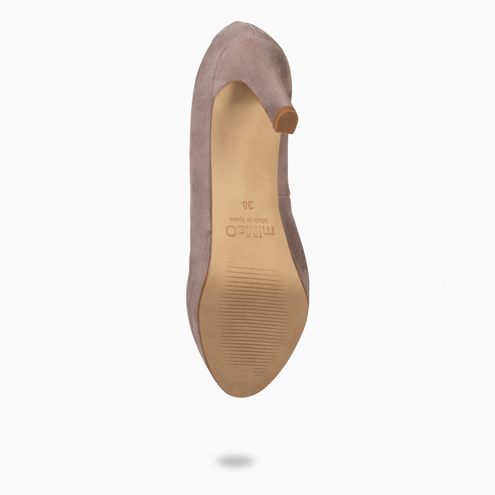 PLATFORM – TAUPE high heels with platform