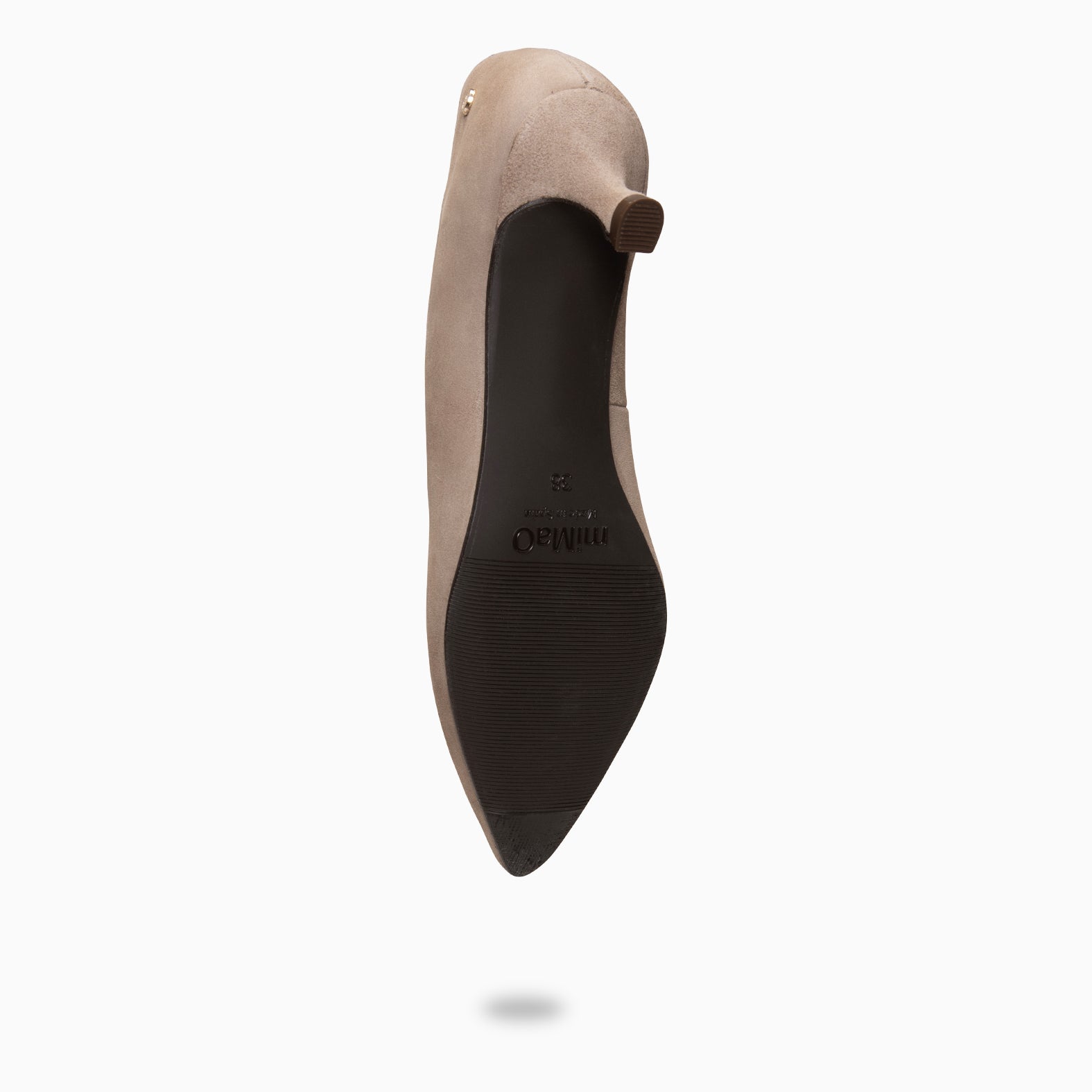 ESTHER - Chaussures à talon kitten heel TAUPE