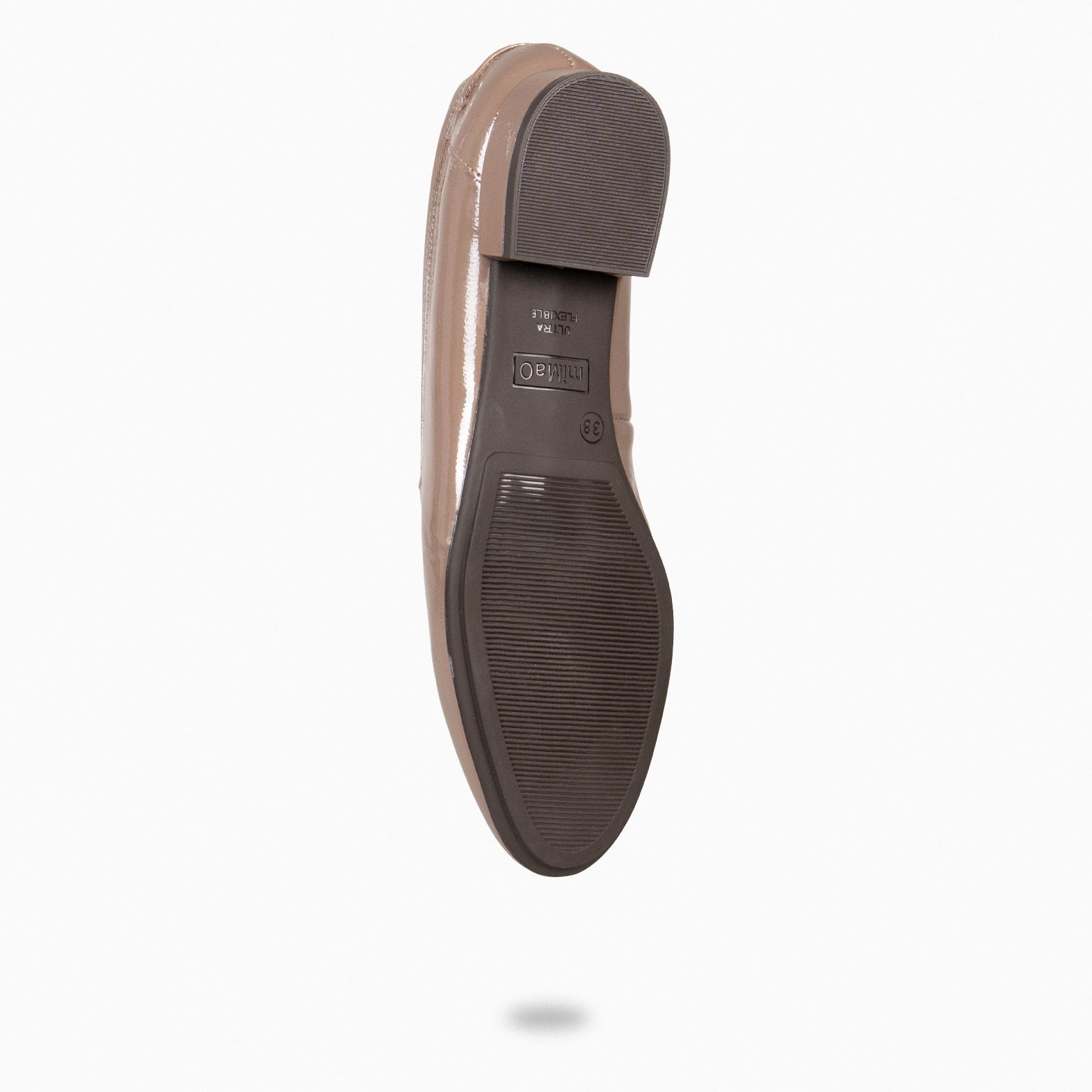 ISABEL – TAUPE Flat moccasins 