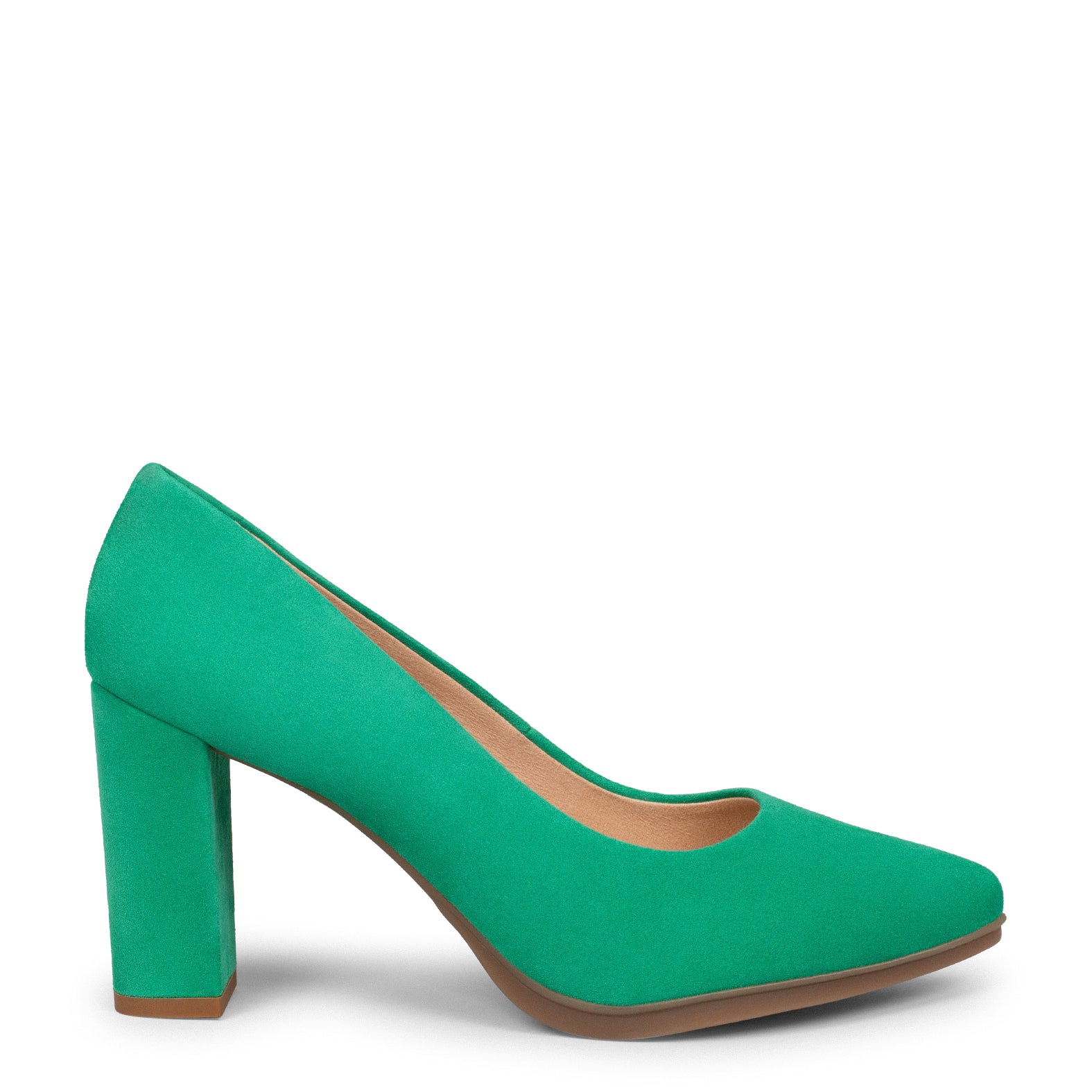 URBAN GREEN Suede high heeled shoes miMaO