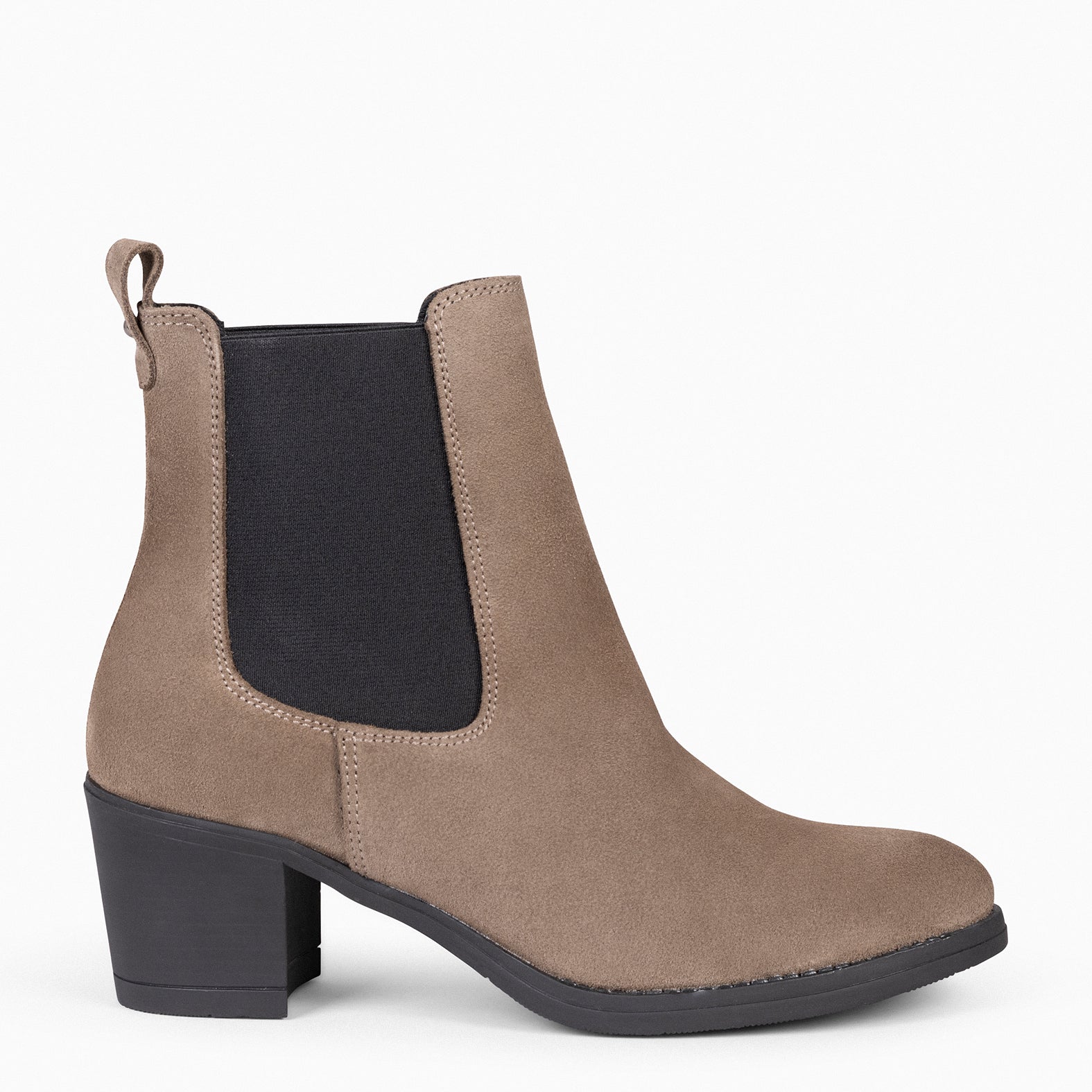 Taupe chelsea sale boots womens