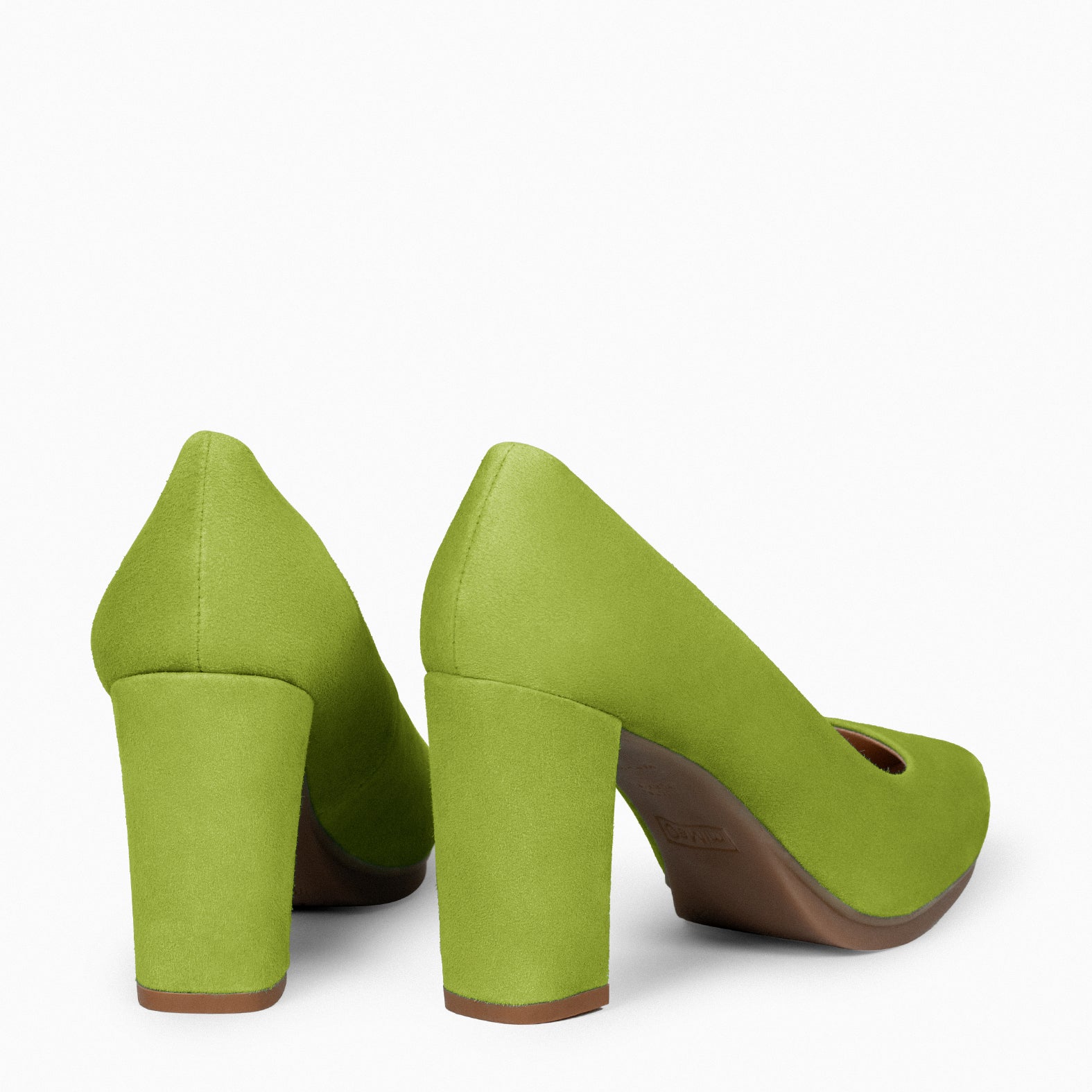 URBAN - GREEN High-heeled shoes