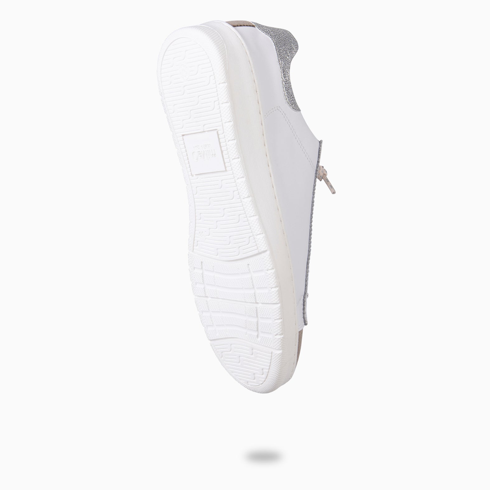 NANTES - Zapatillas Elegantes TAUPE BLANCO