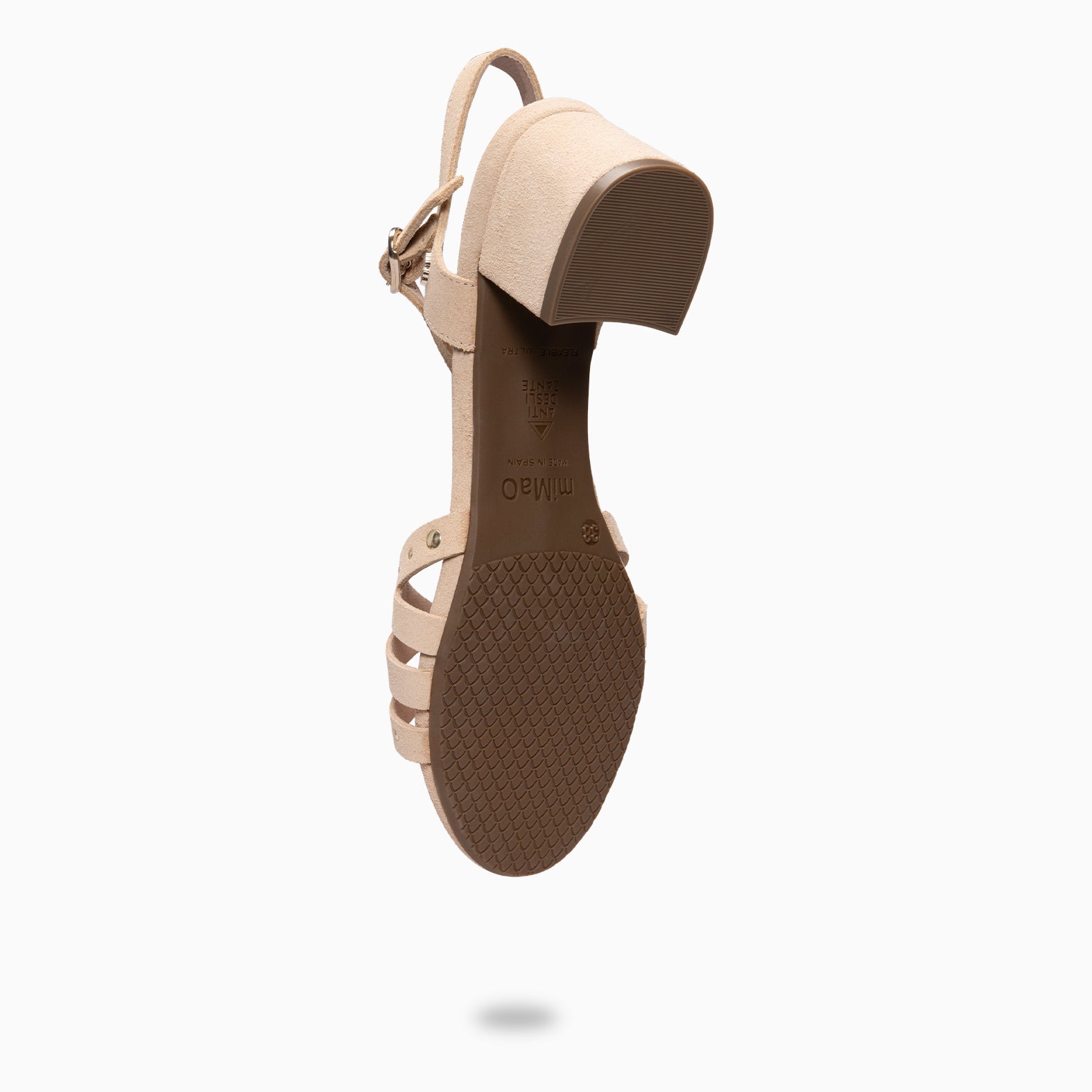 DAISY - Sandales à talon moyen ultra confort BEIGE