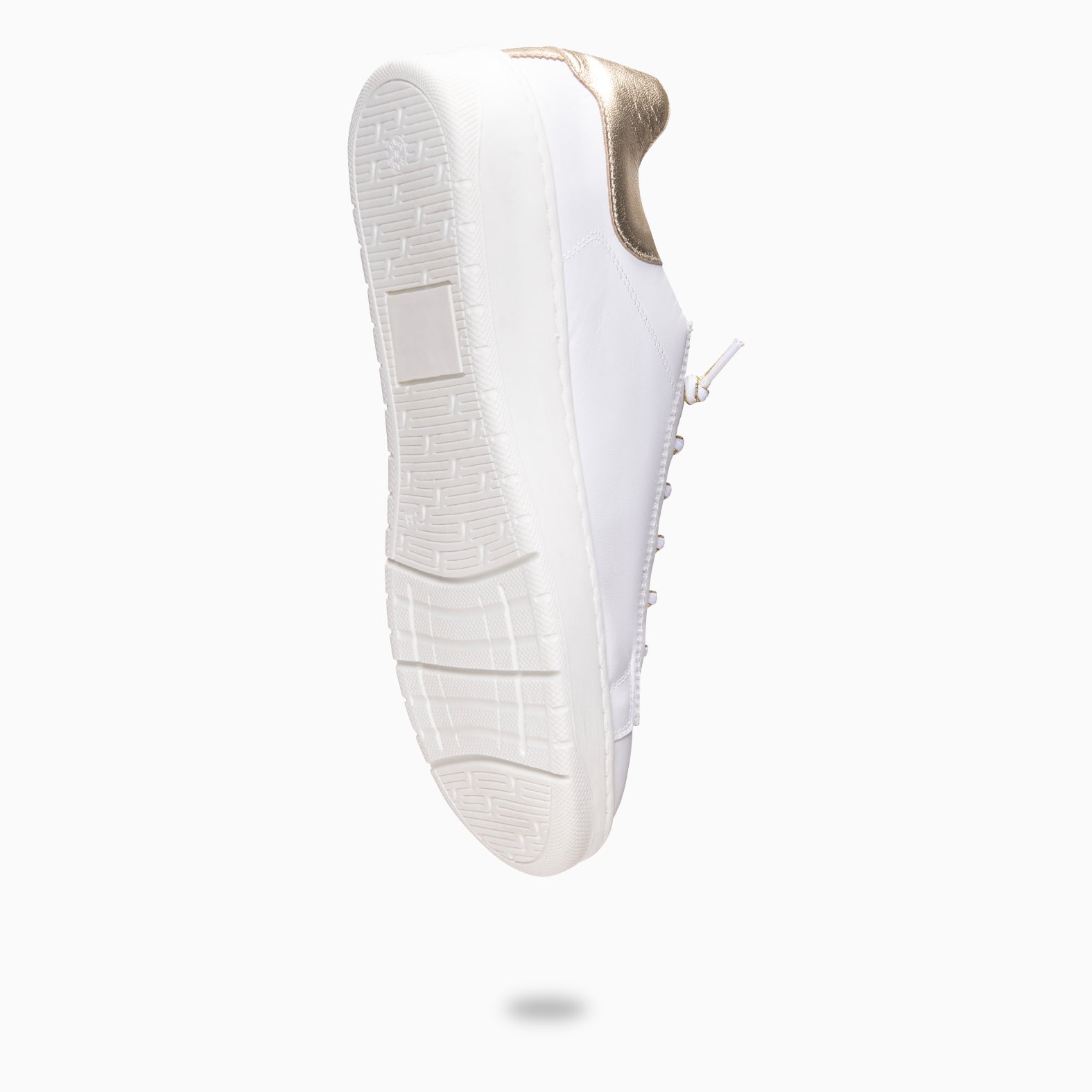 NANTES - Zapatillas Elegantes BLANCO ORO