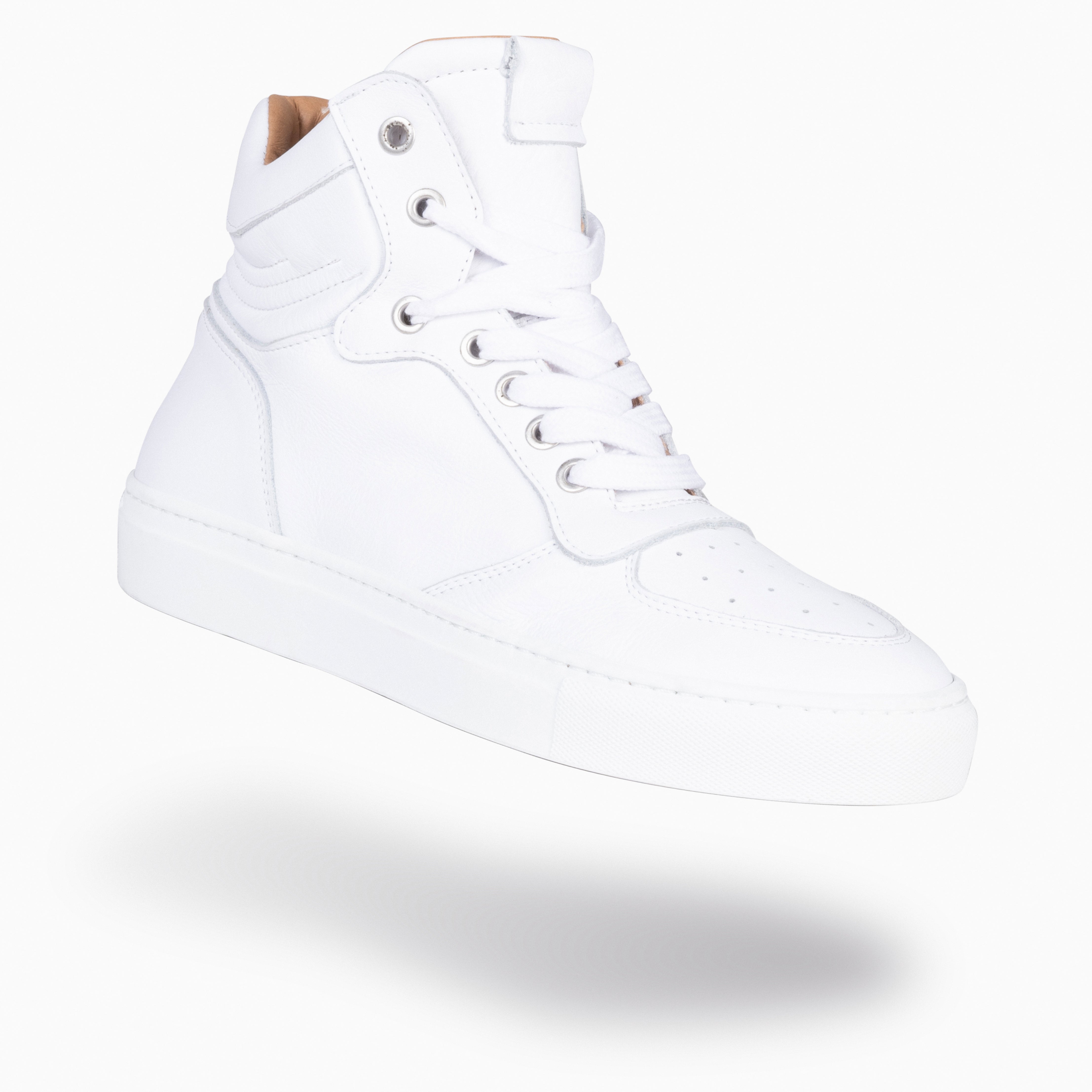 BASKET Zapatillas Altas de Mujer BLANCO miMaO