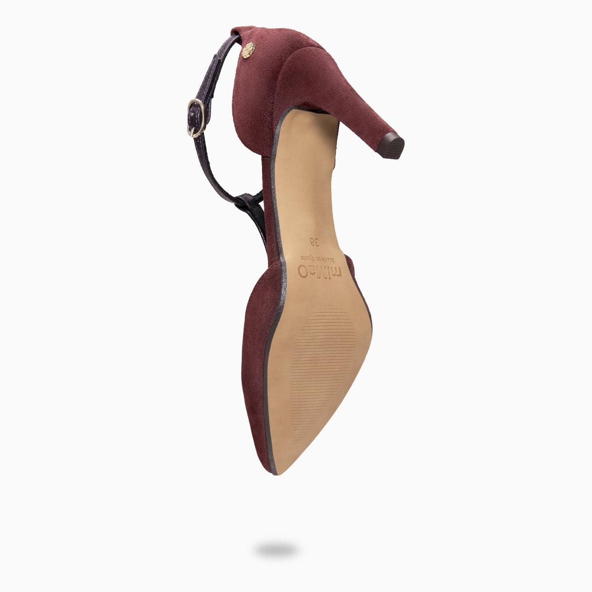 AMANDA - BURGUNDY High-heel shoes