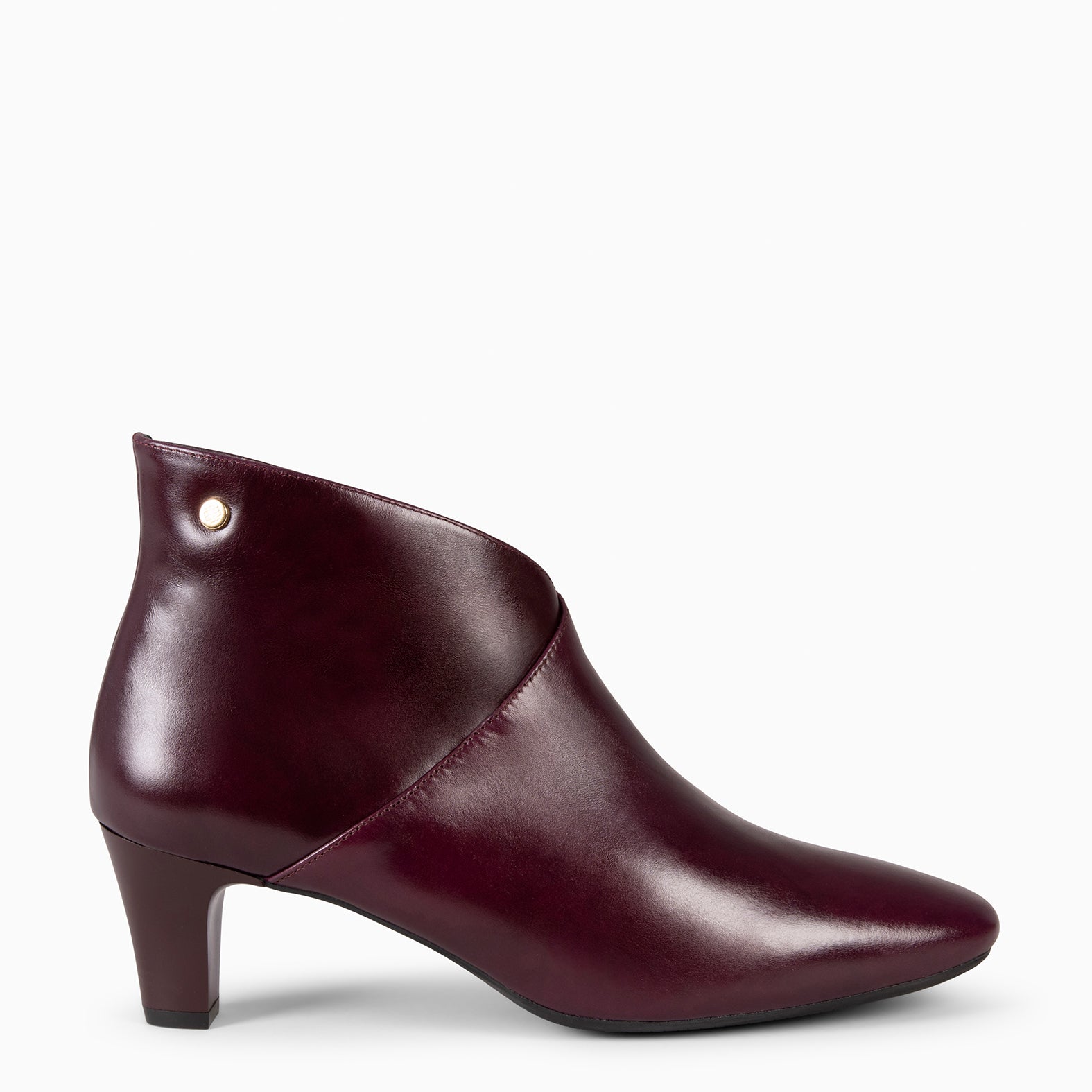 LADY – BURGUNDY Nappa Leather Booties