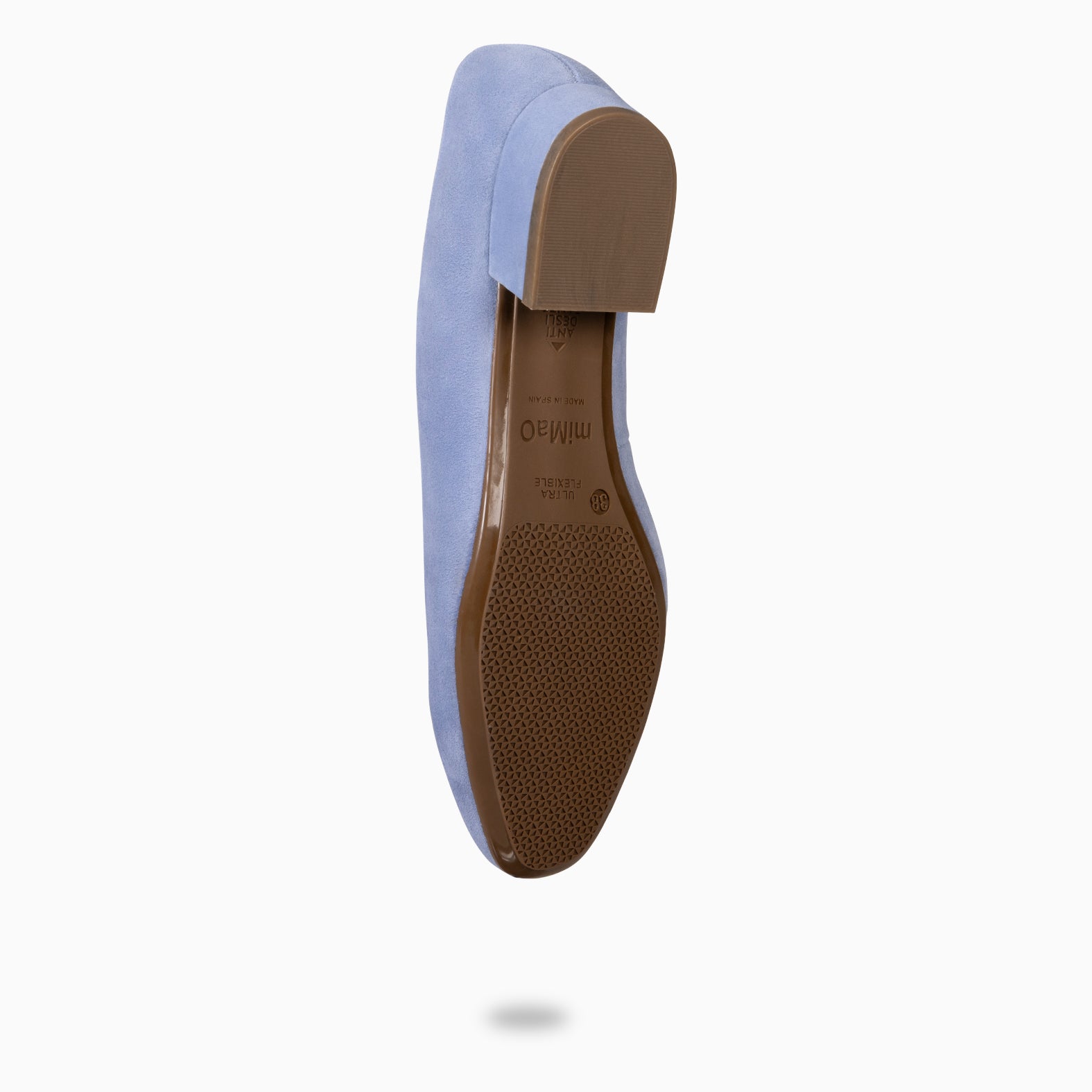 URBAN XS –  DENIM LOW-HEELED SUEDE SHOES