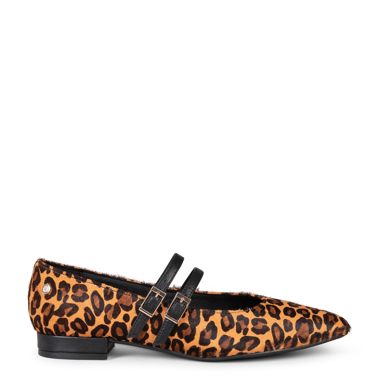 NALA – LEOPARD Low-heeled Mary-Janes