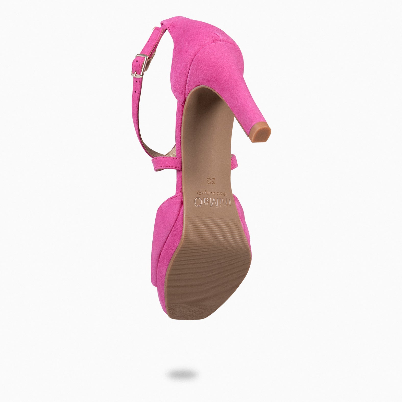 ROSSA - FUCHSIA party sandals with heel