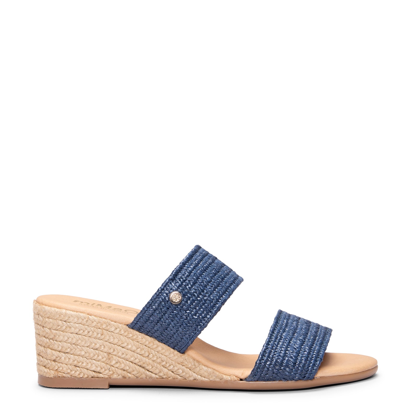 LIRA - Mules de cuña de esparto MARINO