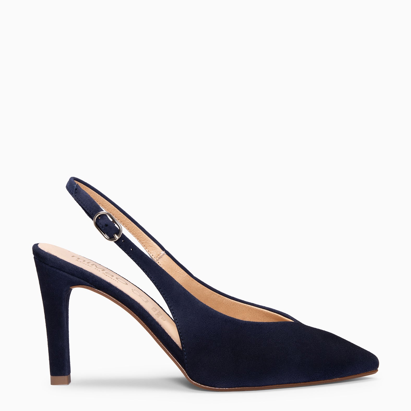 CECILIA - NAVY Slingback high heel
