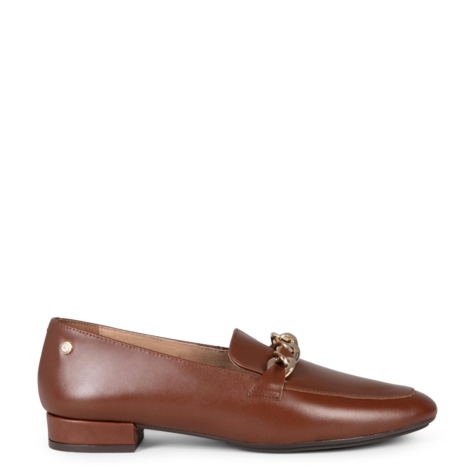 CHAIN – BROWN moccasins with horsebit