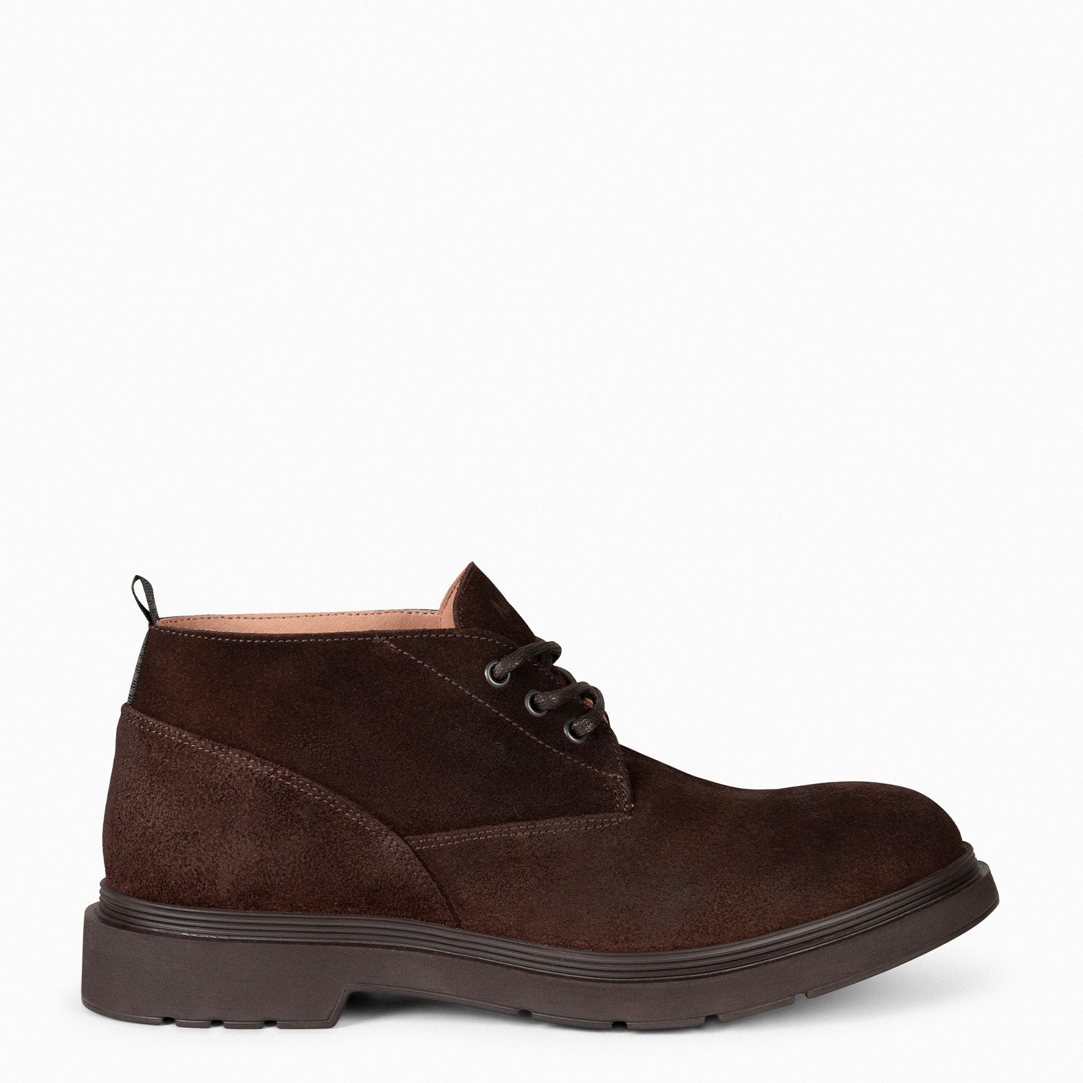 VELAZQUEZ – Bottines pour homme en daim MARRON