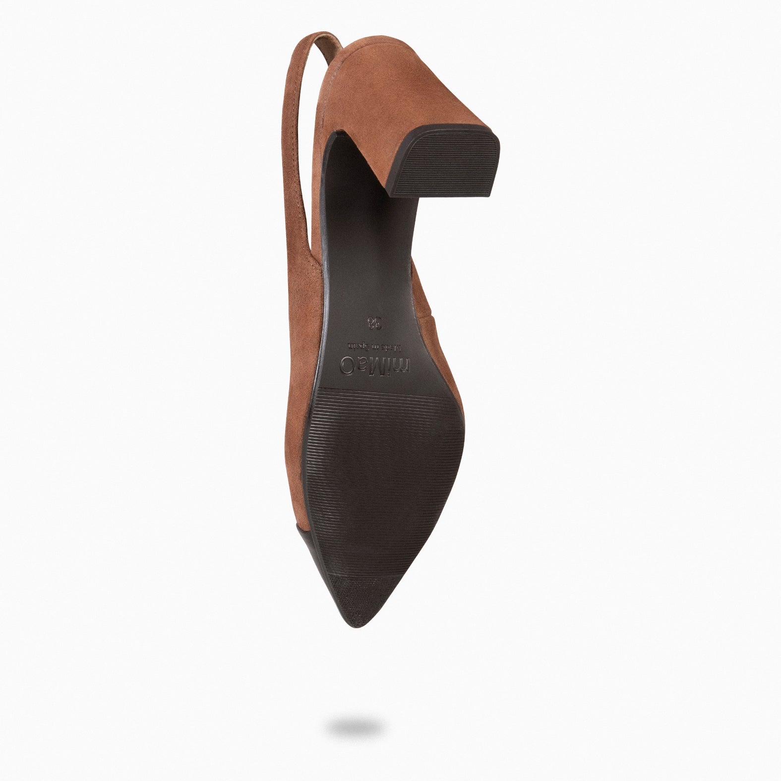 DIANA – BROWN Fine Toe Slingback 