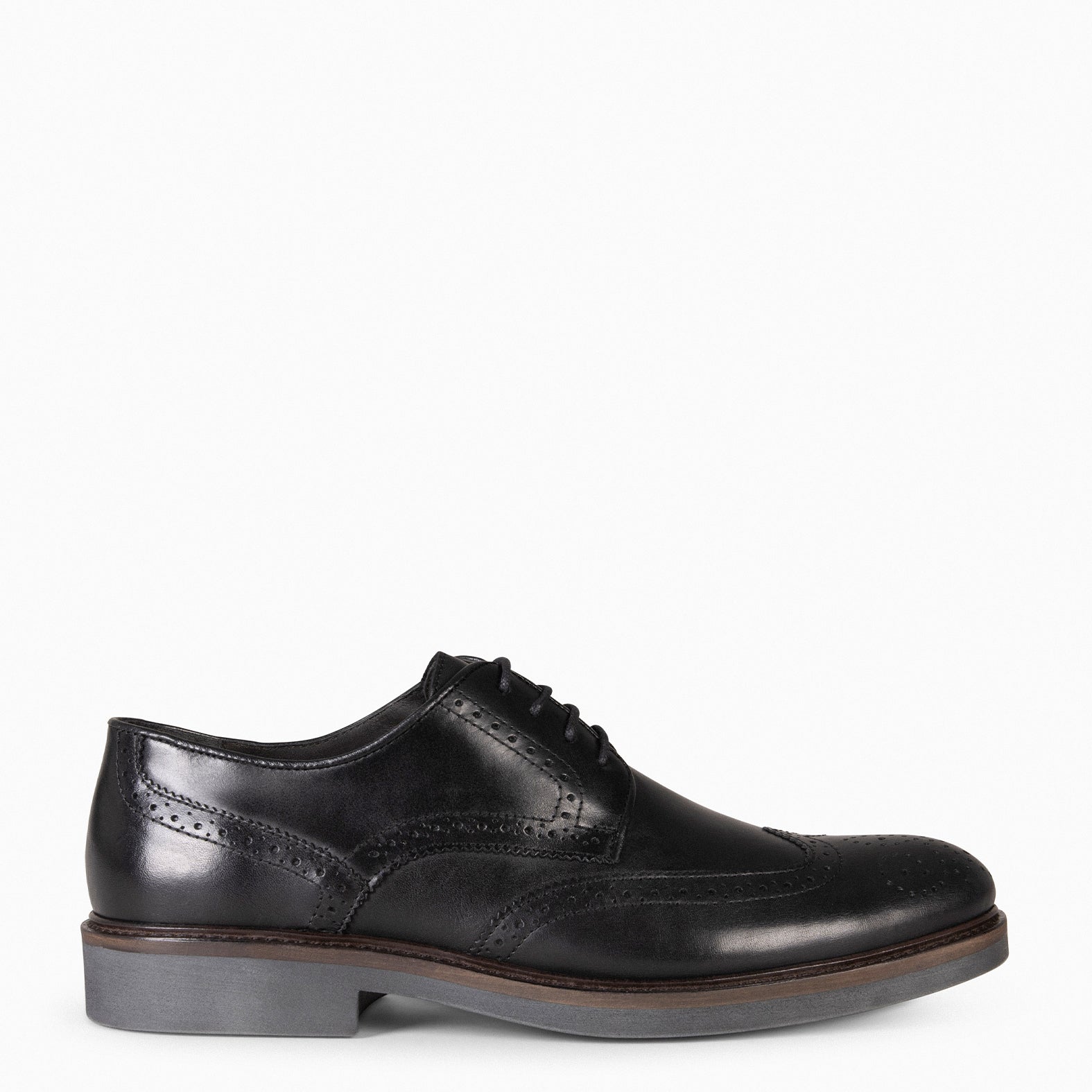 QUEVEDO – Chaussures de ville en cuir NOIR pour homme