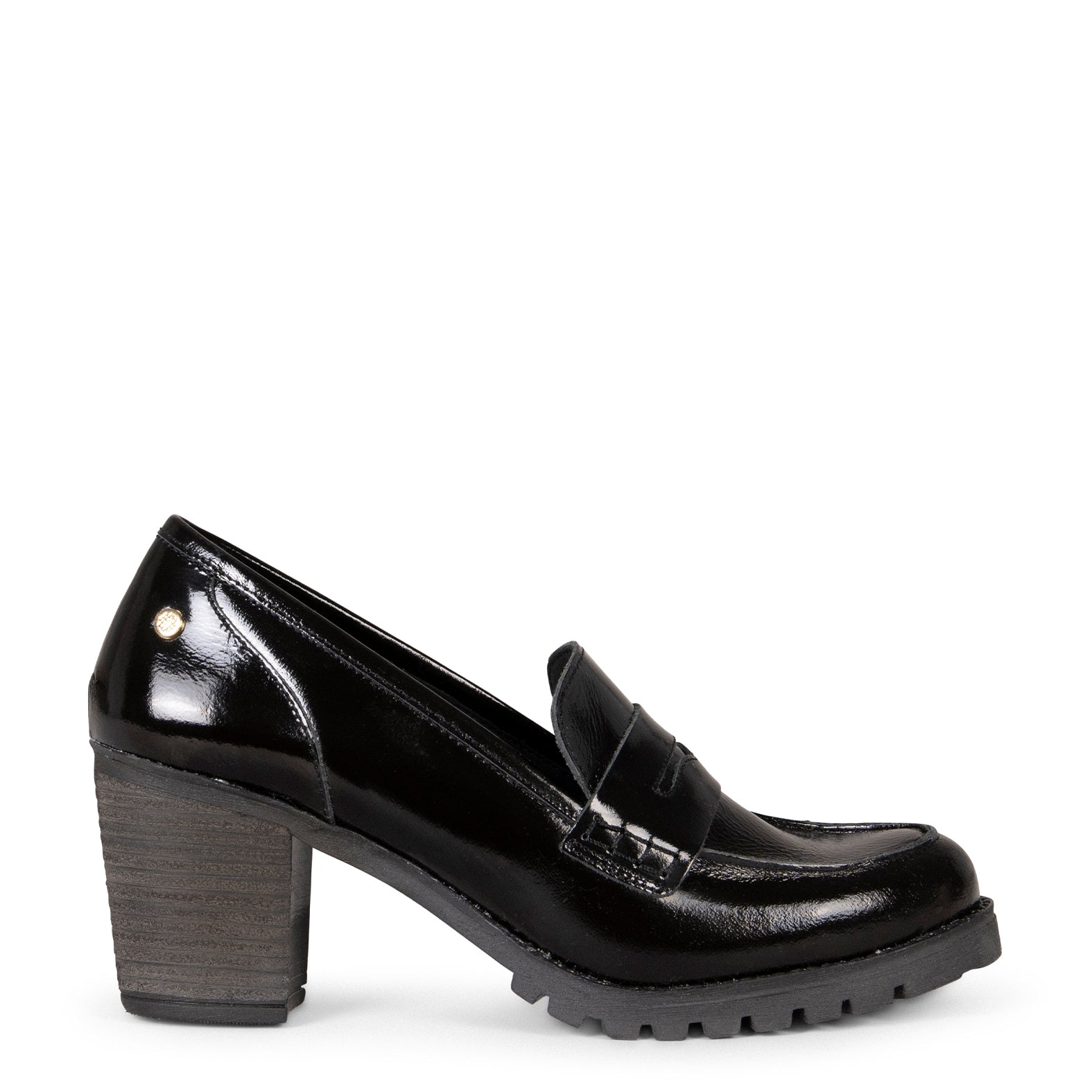 TREND S - Mocasines con tacón NEGRO