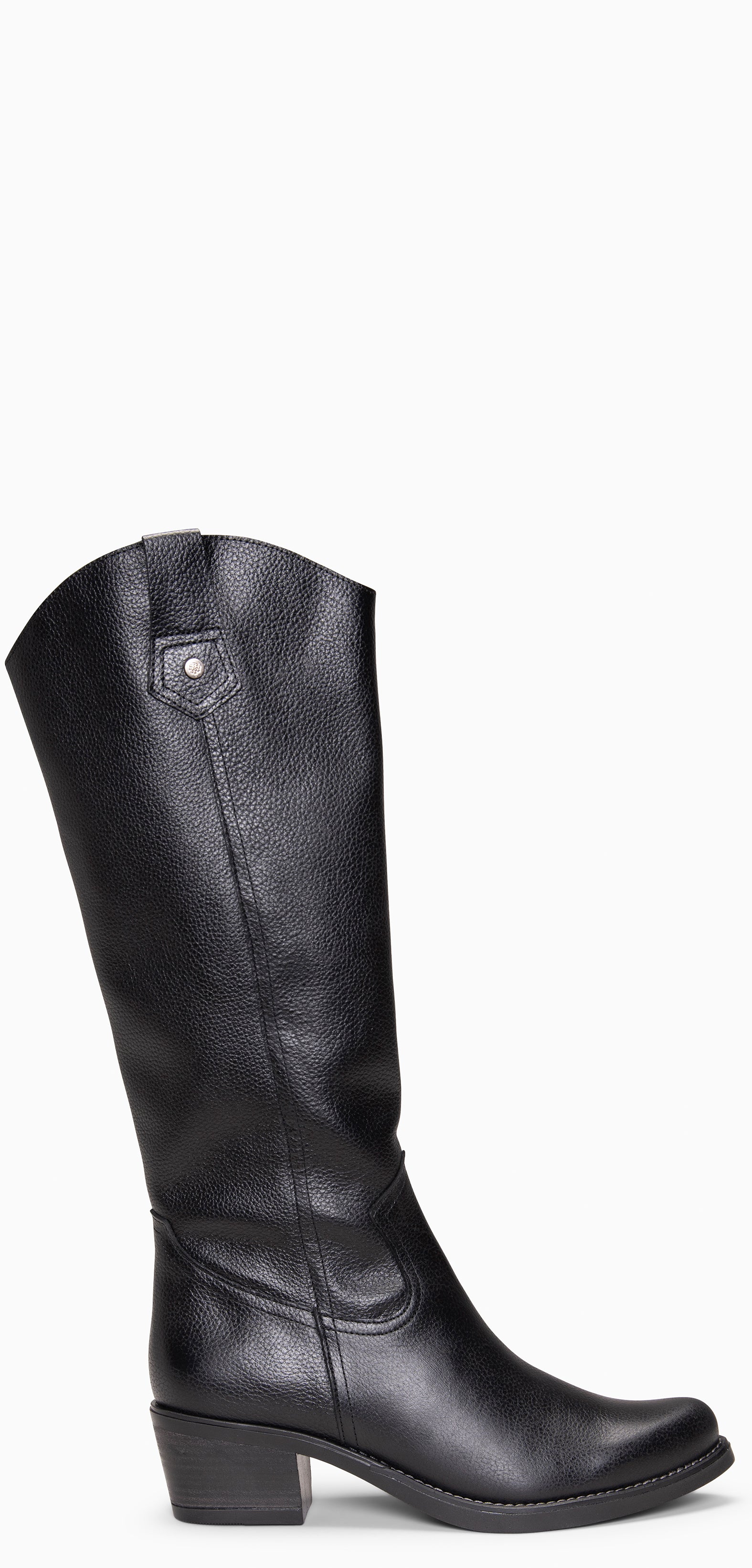 VALLEY - Botas altas de tacón NEGRO