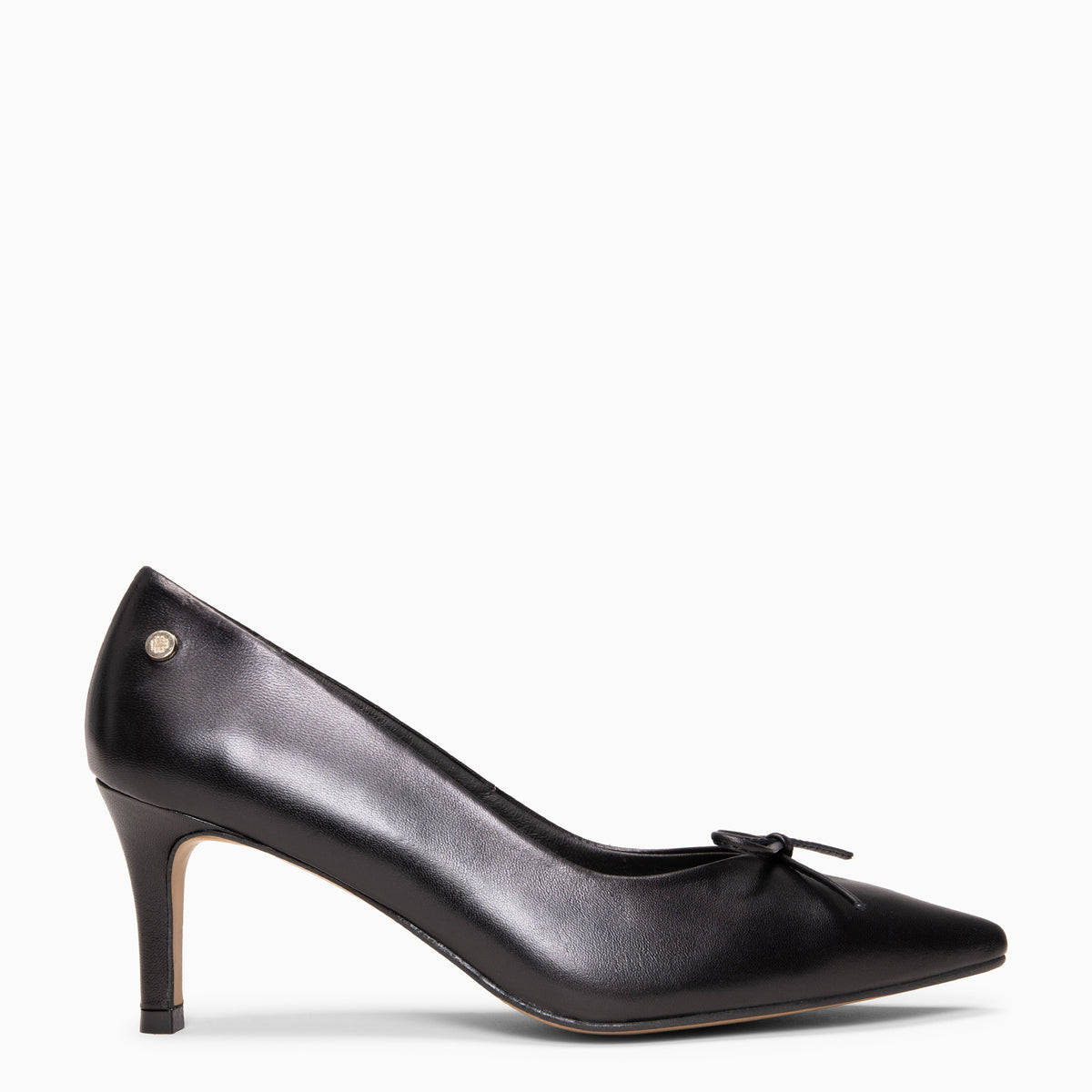 MONI - Zapatos de salón de tacón fino con lazo NEGRO