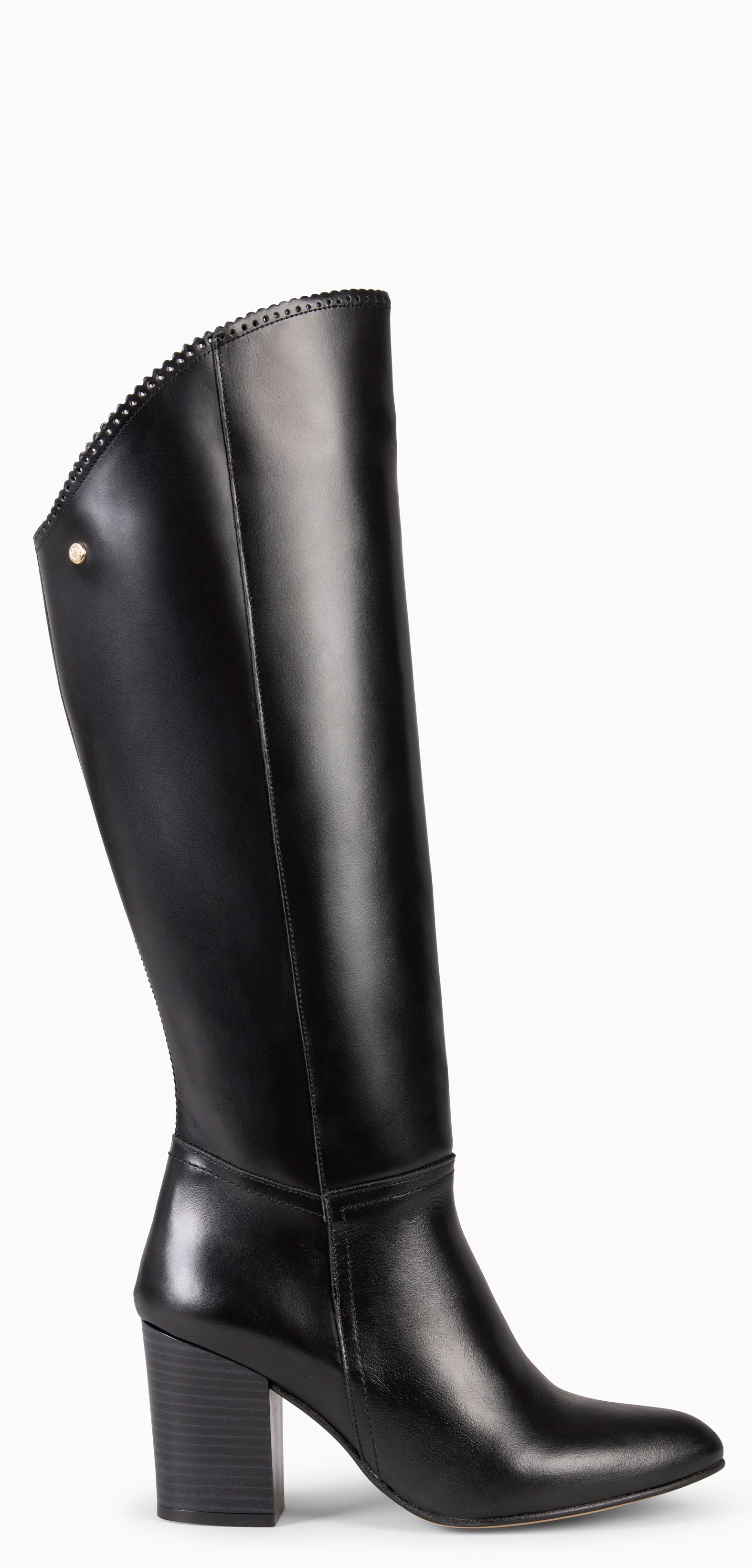 MILADY - BLACK Boots with heel 